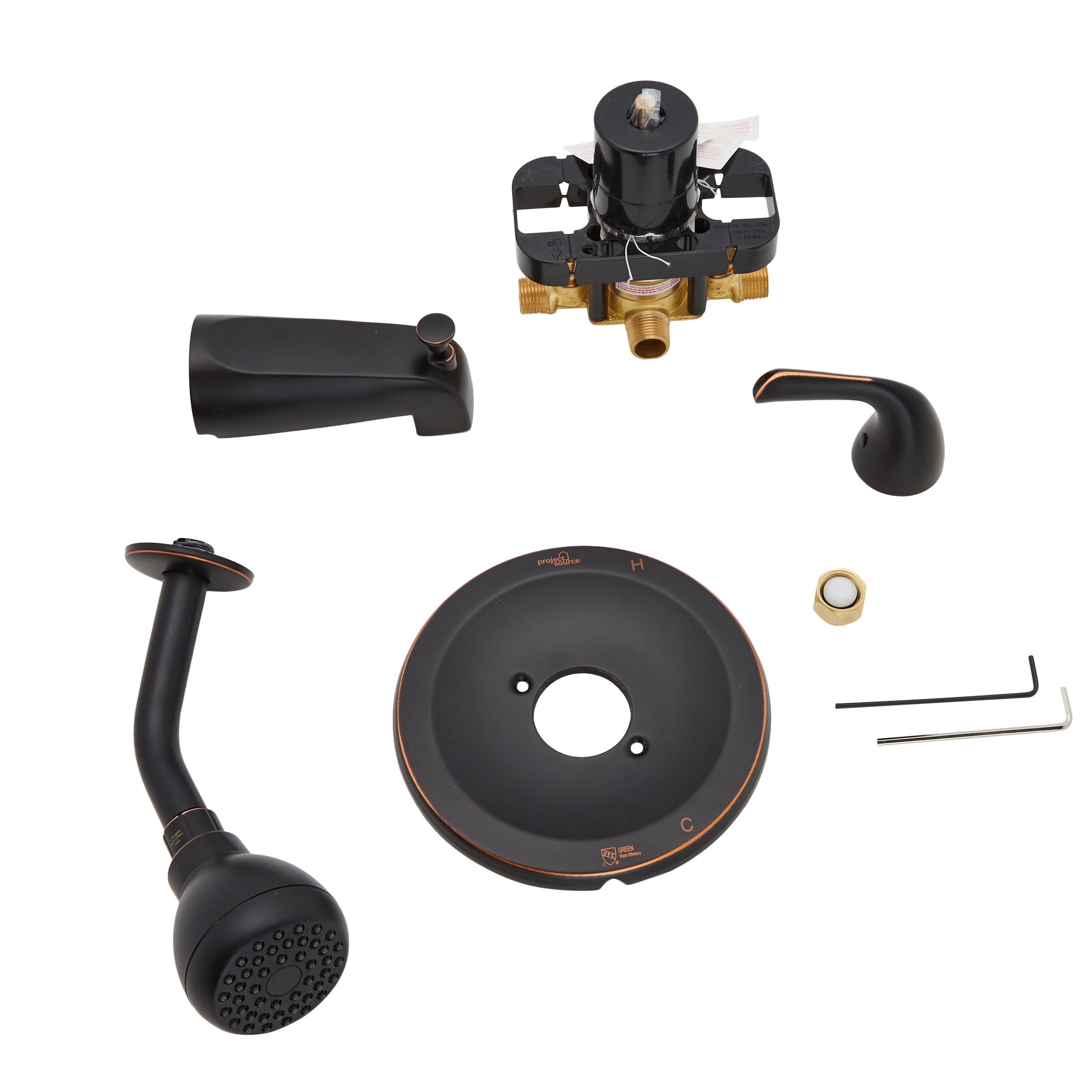 Project Source F11A4503OB Tub-Shower-Faucets - View #2