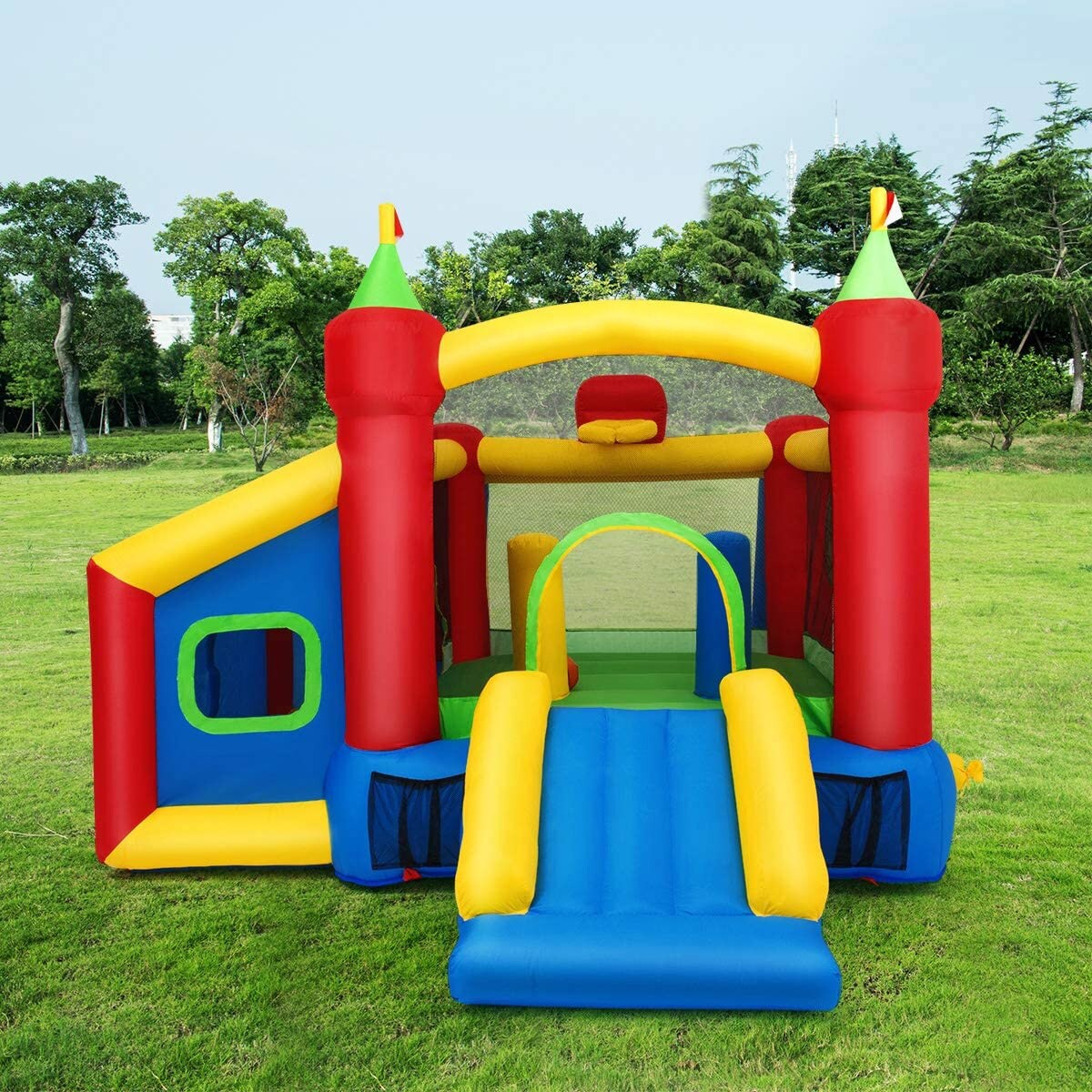 Slickblue D-CO-34107PO Bounce-Houses - View #2