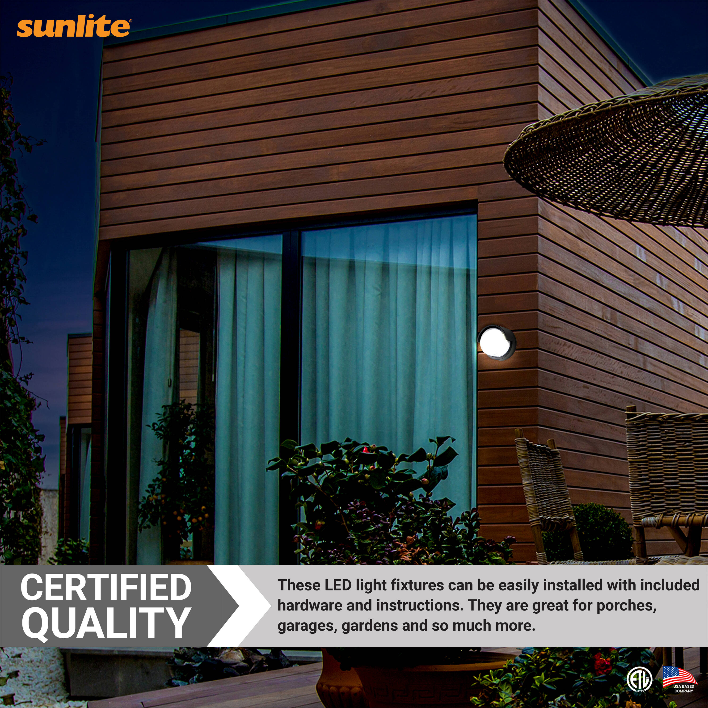 Sunlite LW07357 Outdoor-Wall-Lighting - View #8