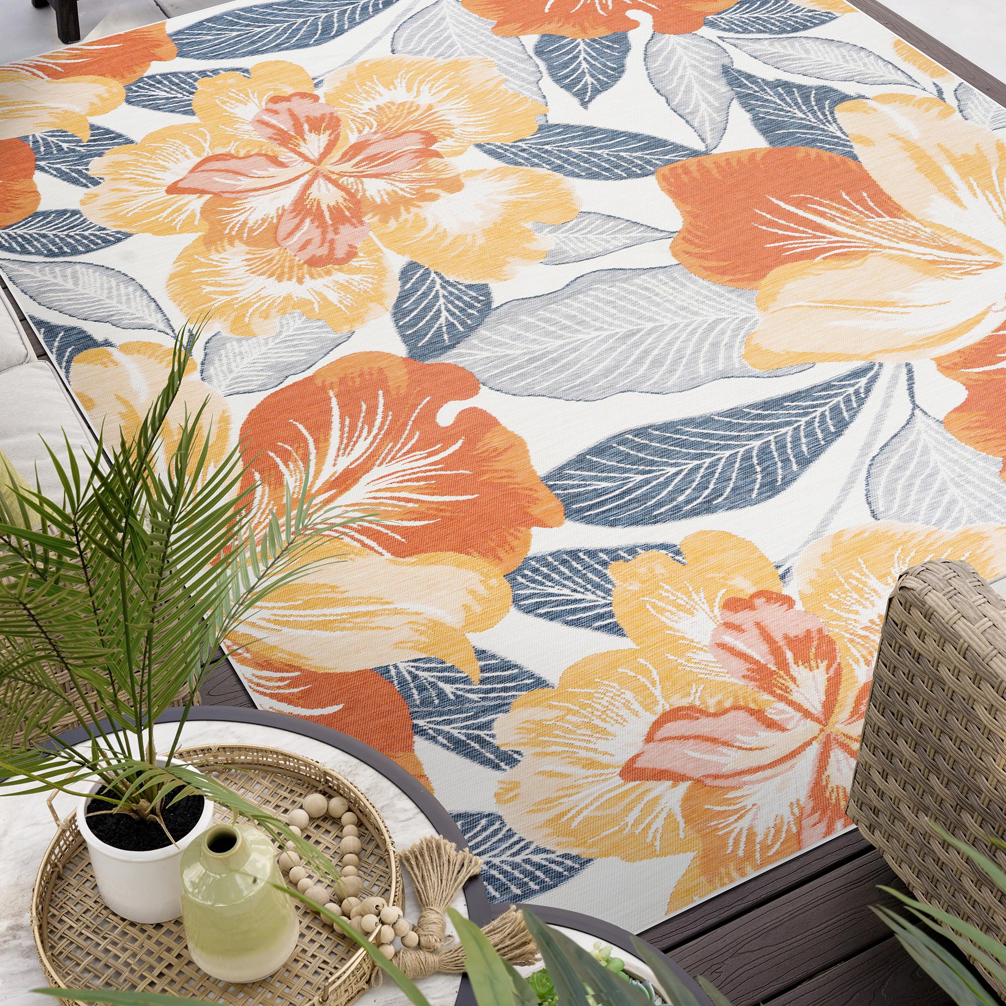 Tayse FLO1401 5X7 rugs - View #8