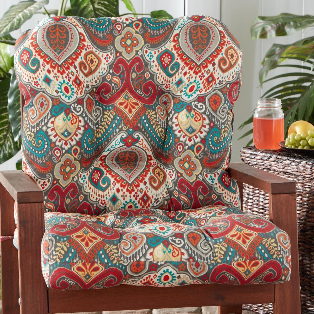 Greendale Home Fashions Seat & Back Outdoor Chair Cushion - Short