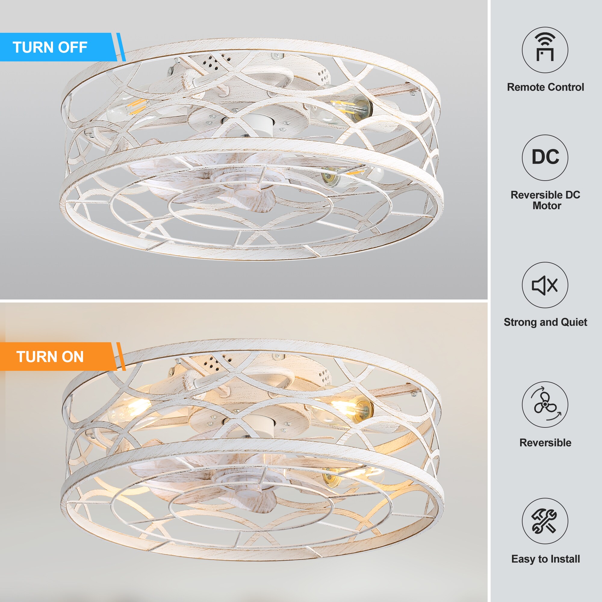 Breezary 30011-WH Ceiling-Fans - View #7
