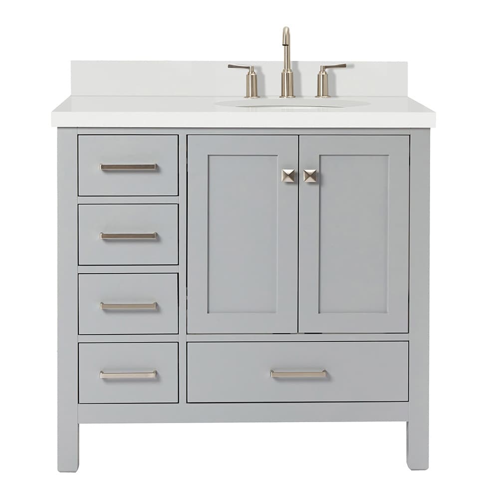 ARIEL A037SRWQOVOGRY Bath-Vanity-Combo - View #2