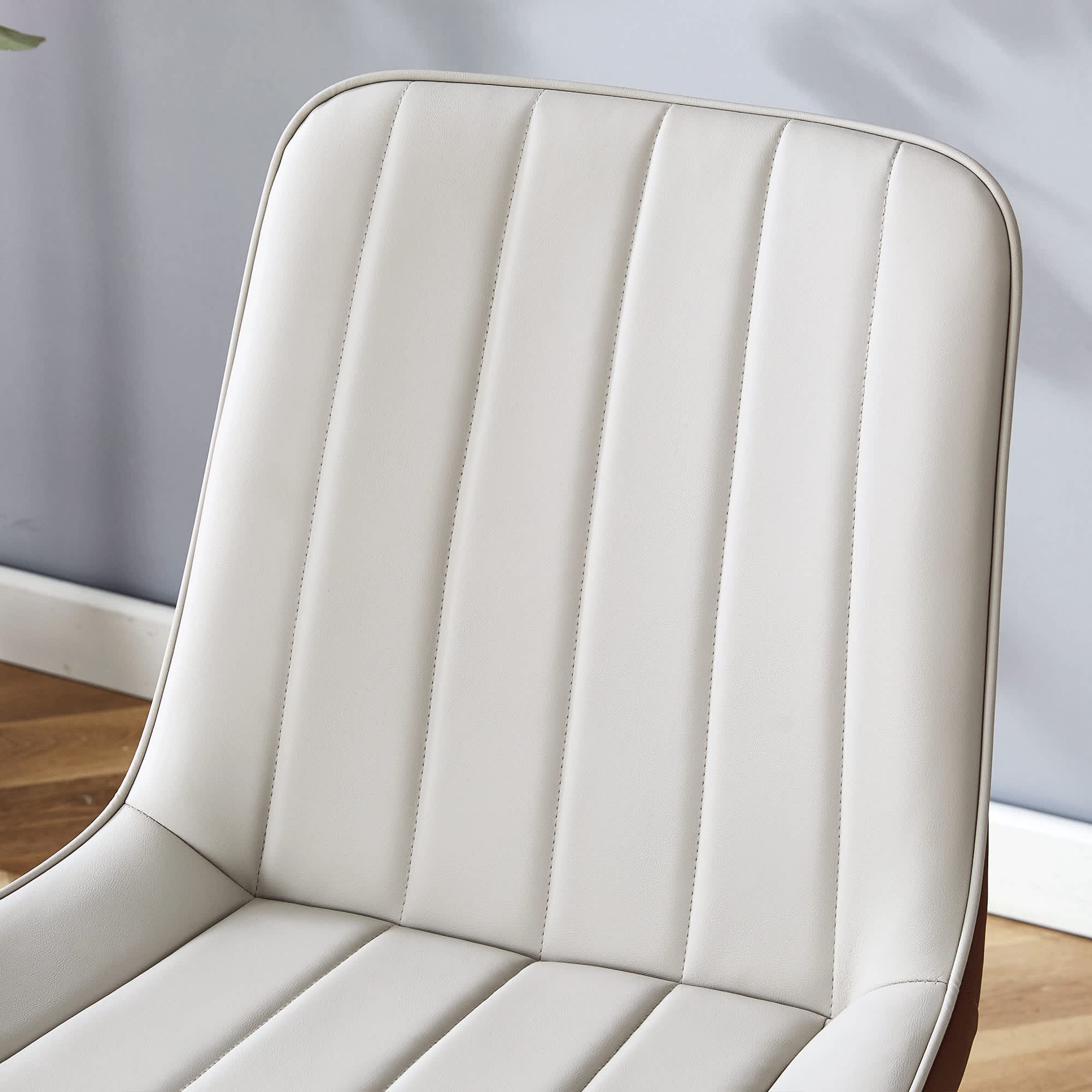 Vynxaria LEXY0050-DJCY-4BRW Dining-Chairs - View #7