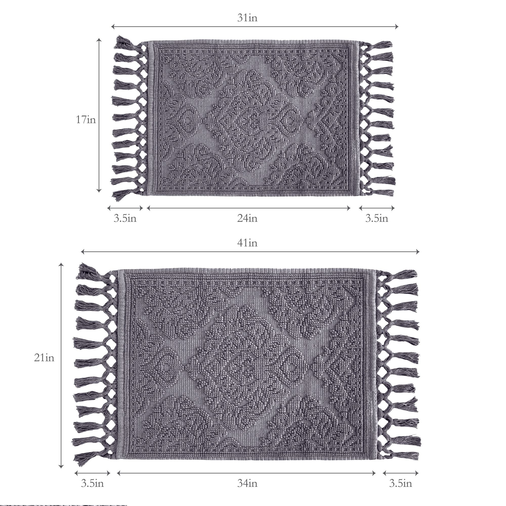 Jean Pierre New York 646760096497 Bath-Rugs - View #2