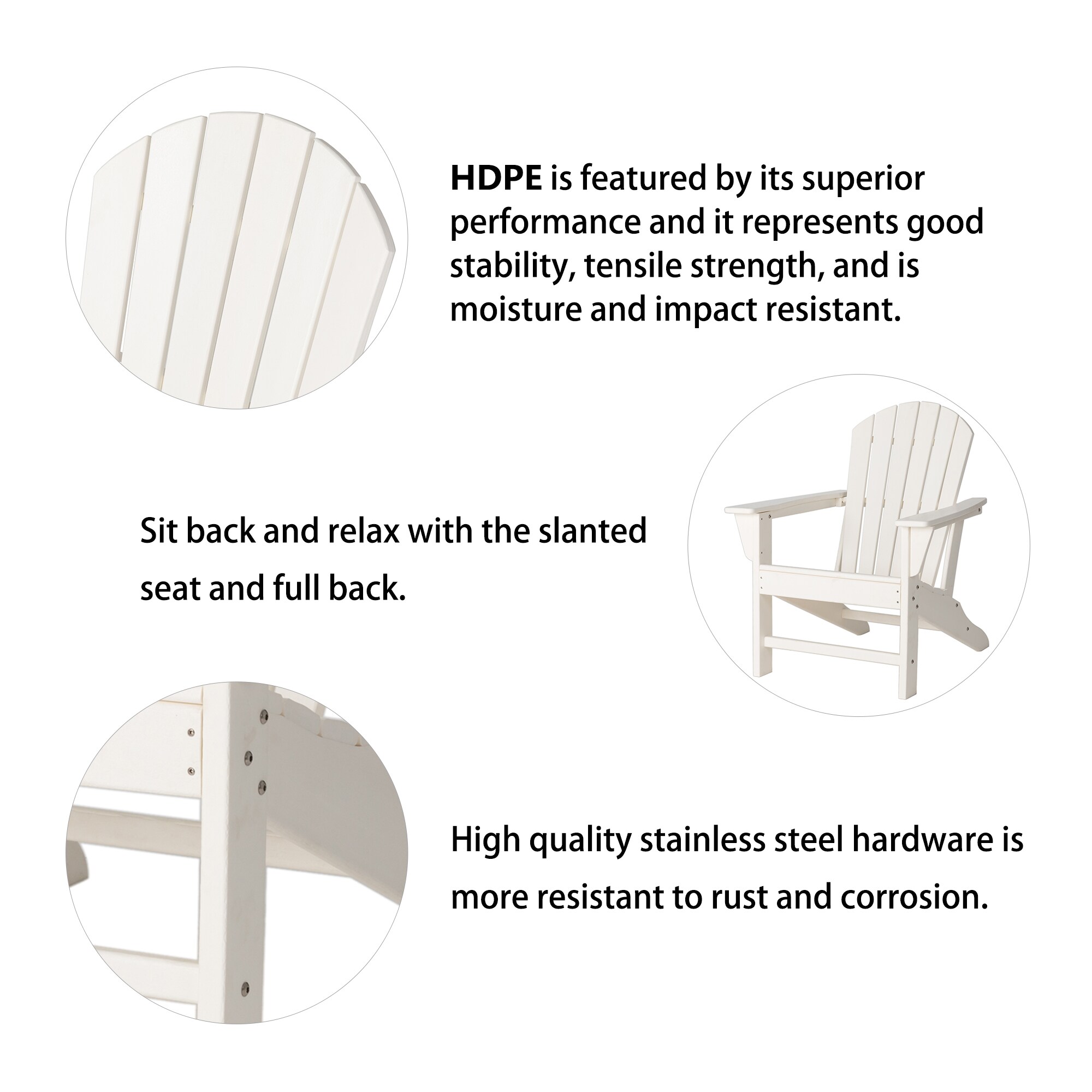 Glitzhome 2022200007 Patio-Chairs - View #5