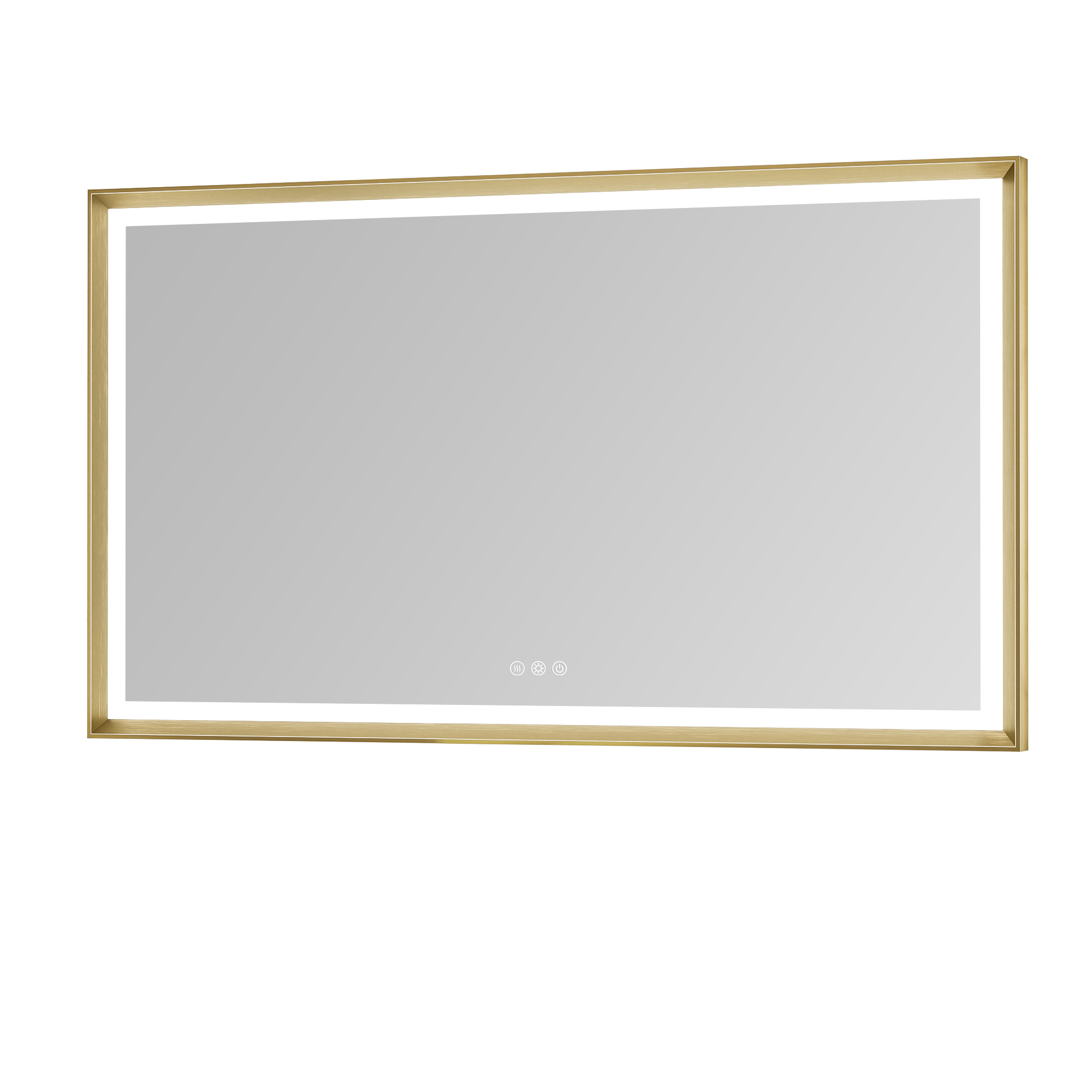 Keonjinn LW-ZBGSSW-15291GD Framed-Bath-Mirrors - View #13