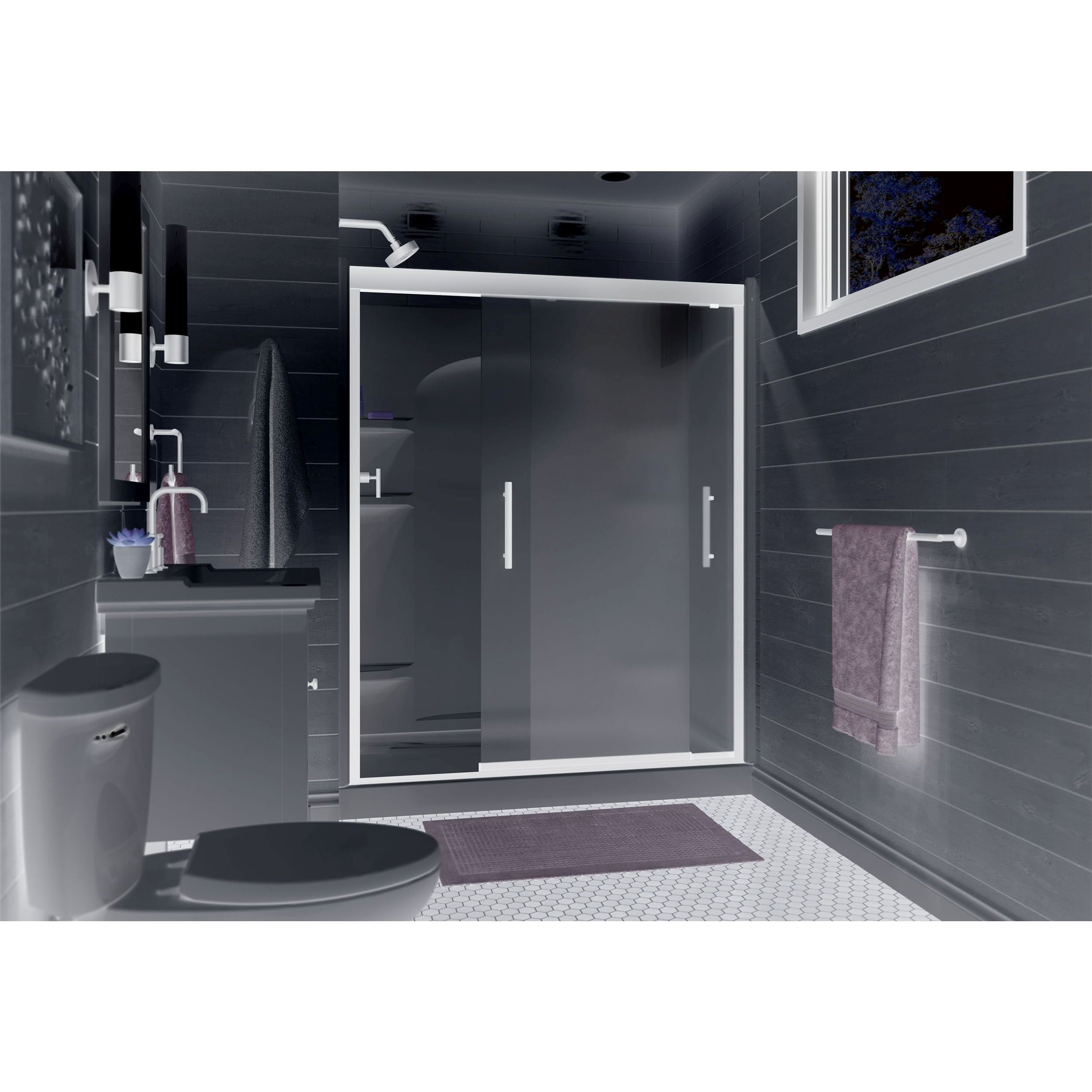 Sterling 547808-59PBL-G03 Shower-Doors - View #2