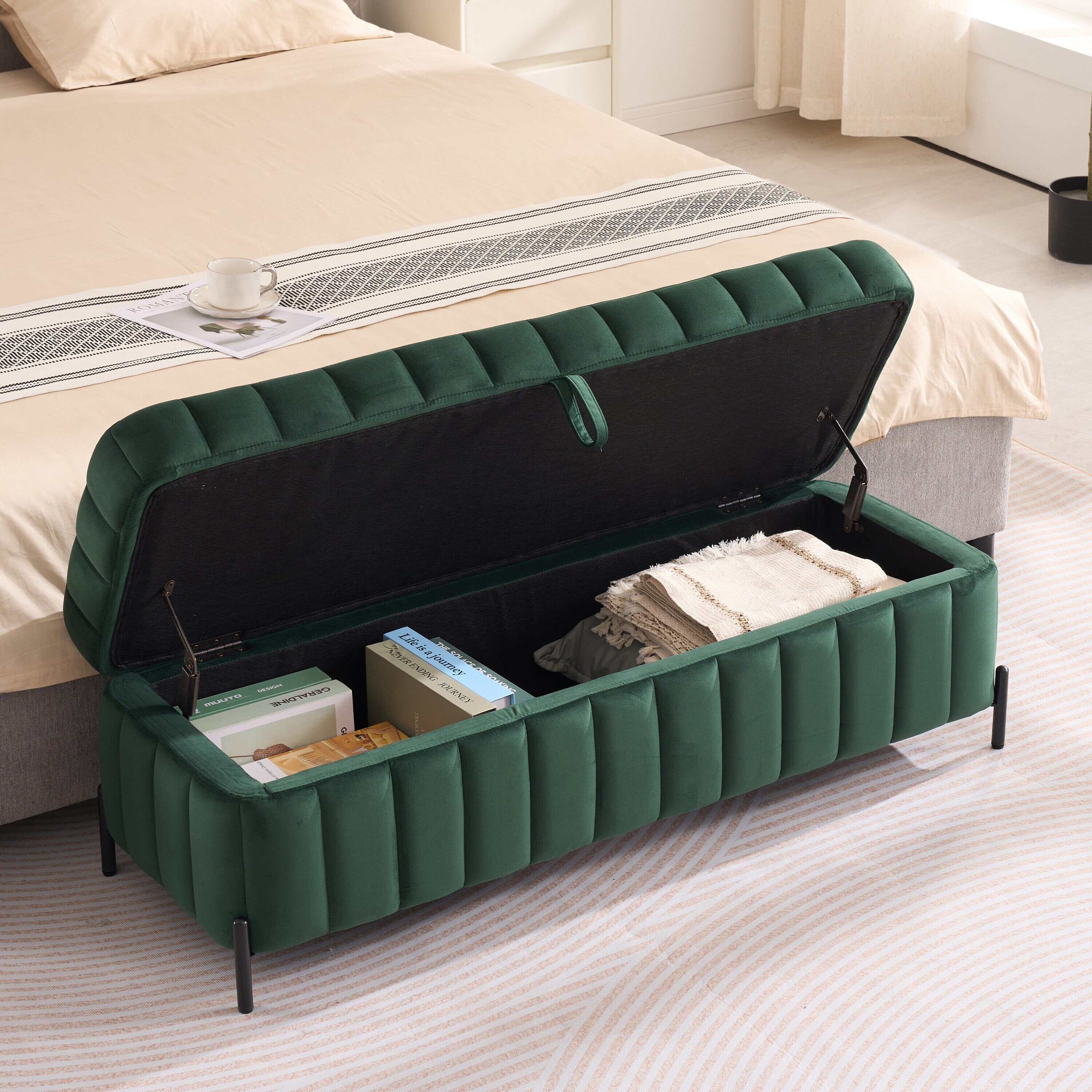 Hrinhom HC-S4114-GREEN bench - View #5