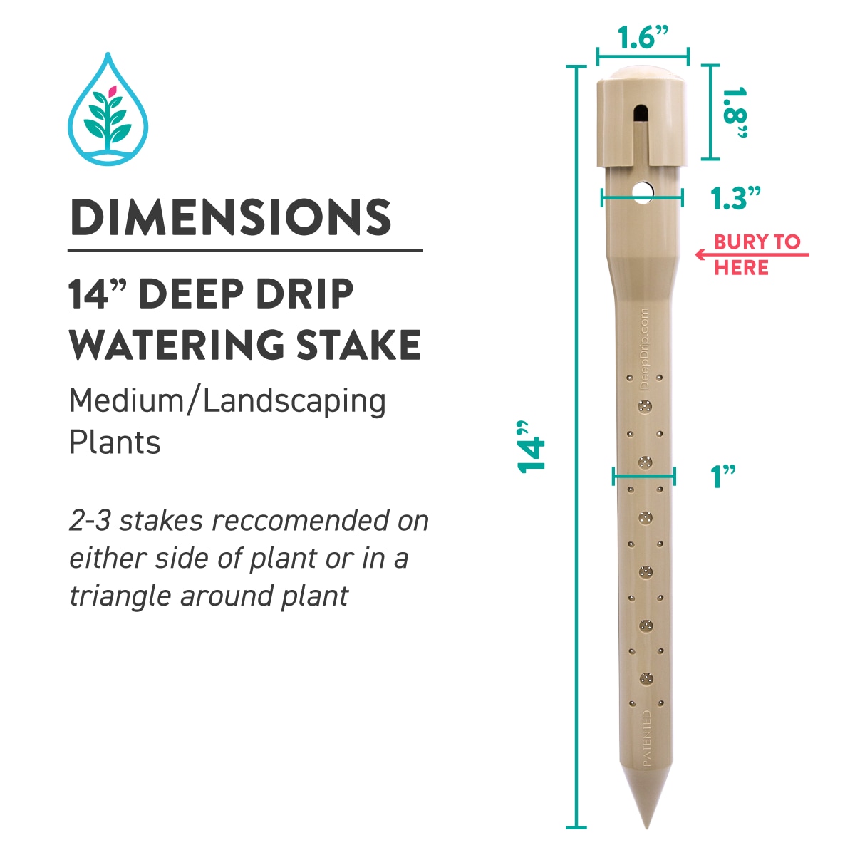 Deep Drip 14GKDD-3PK Drip-Irrigation-Tools-Acces - View #8