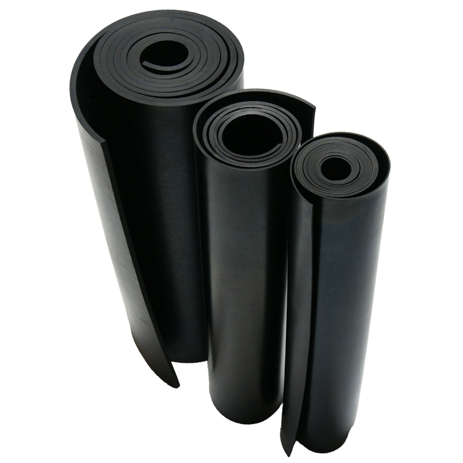 10 Pack Adhesive Foam Padding 1/4 Inch Thick Neoprene Rubber Sheets (Black,  6
