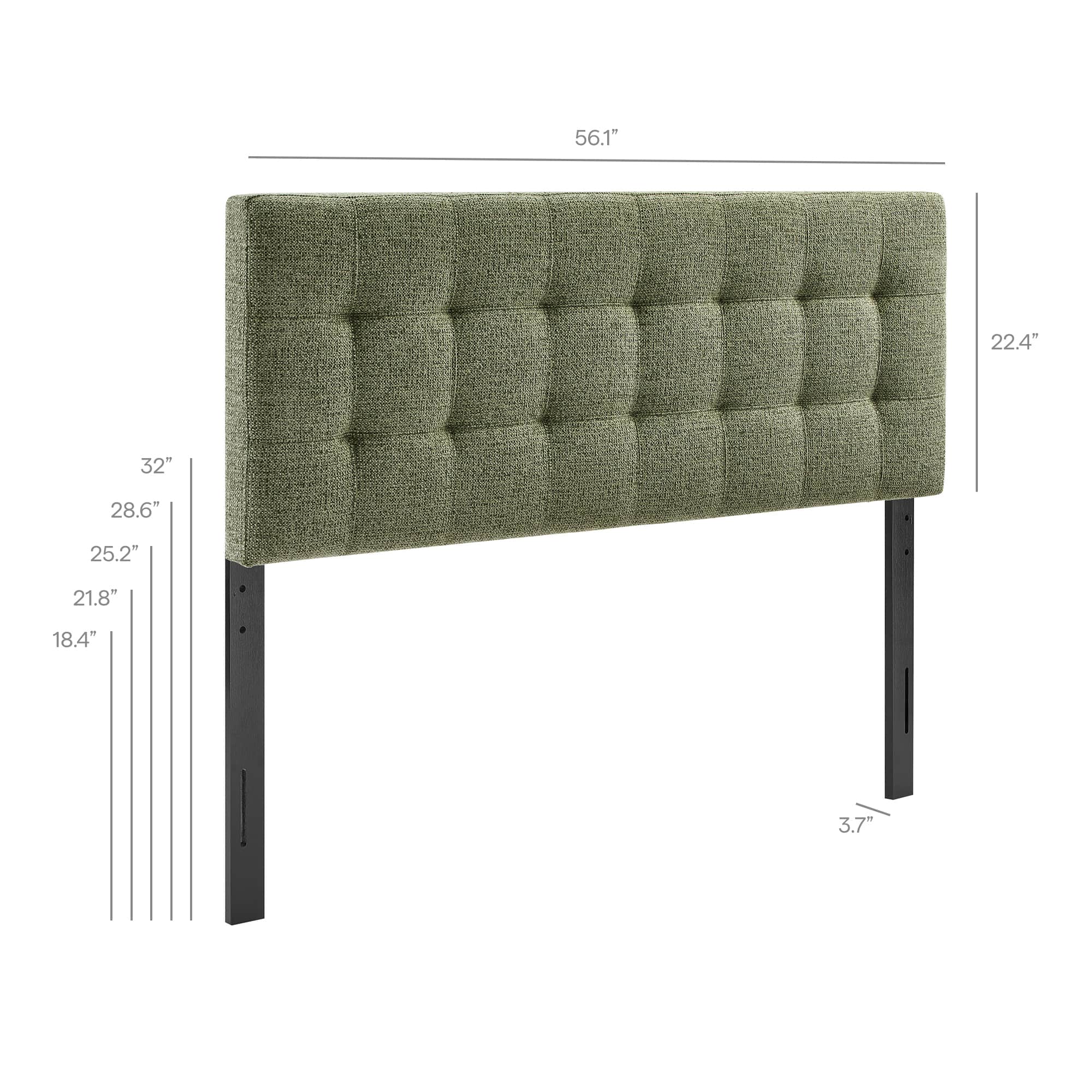 Modway MOD-7261-LEA Upholstered-Headboards - View #3