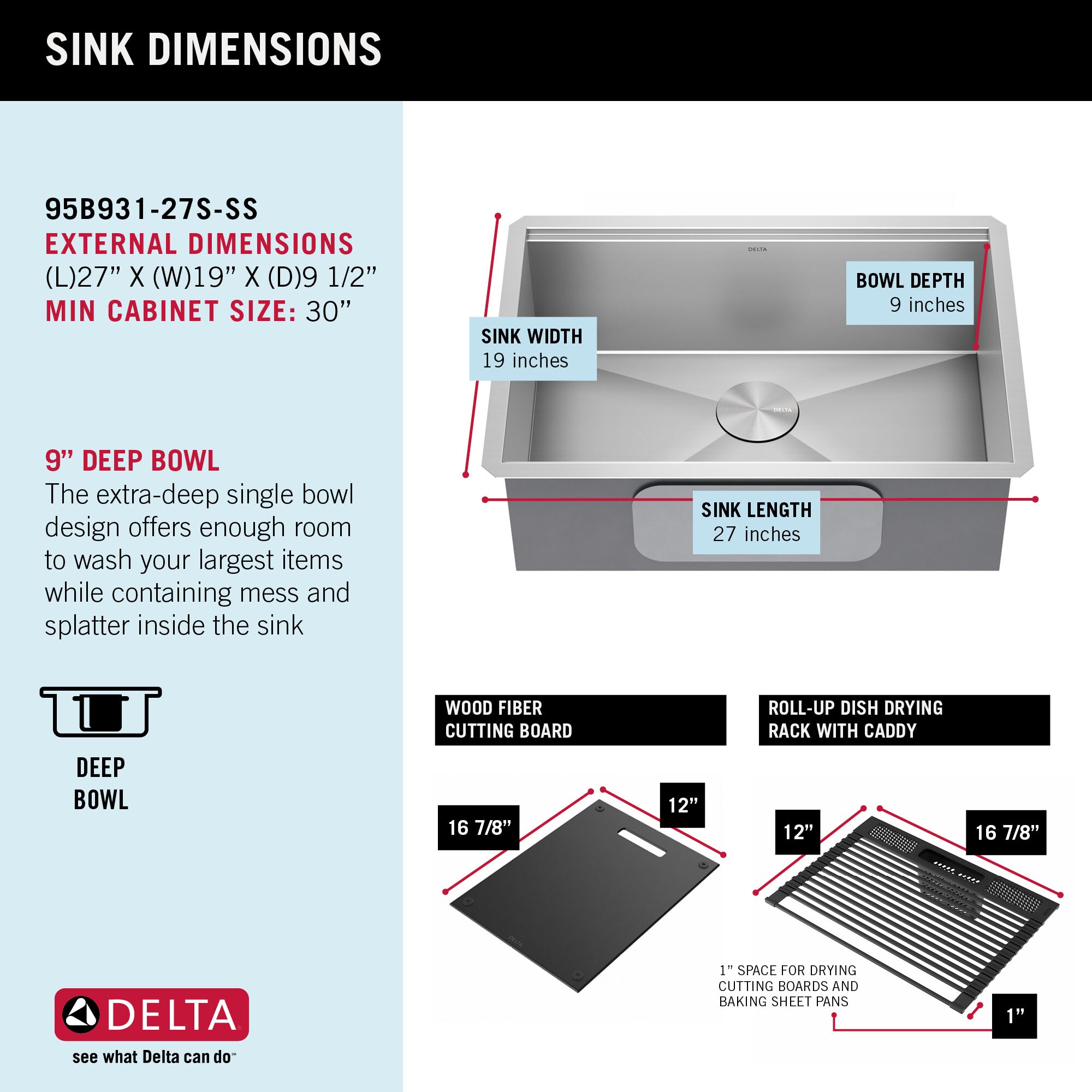 Delta 95B931-27S-SS Kitchen-Sinks - View #7