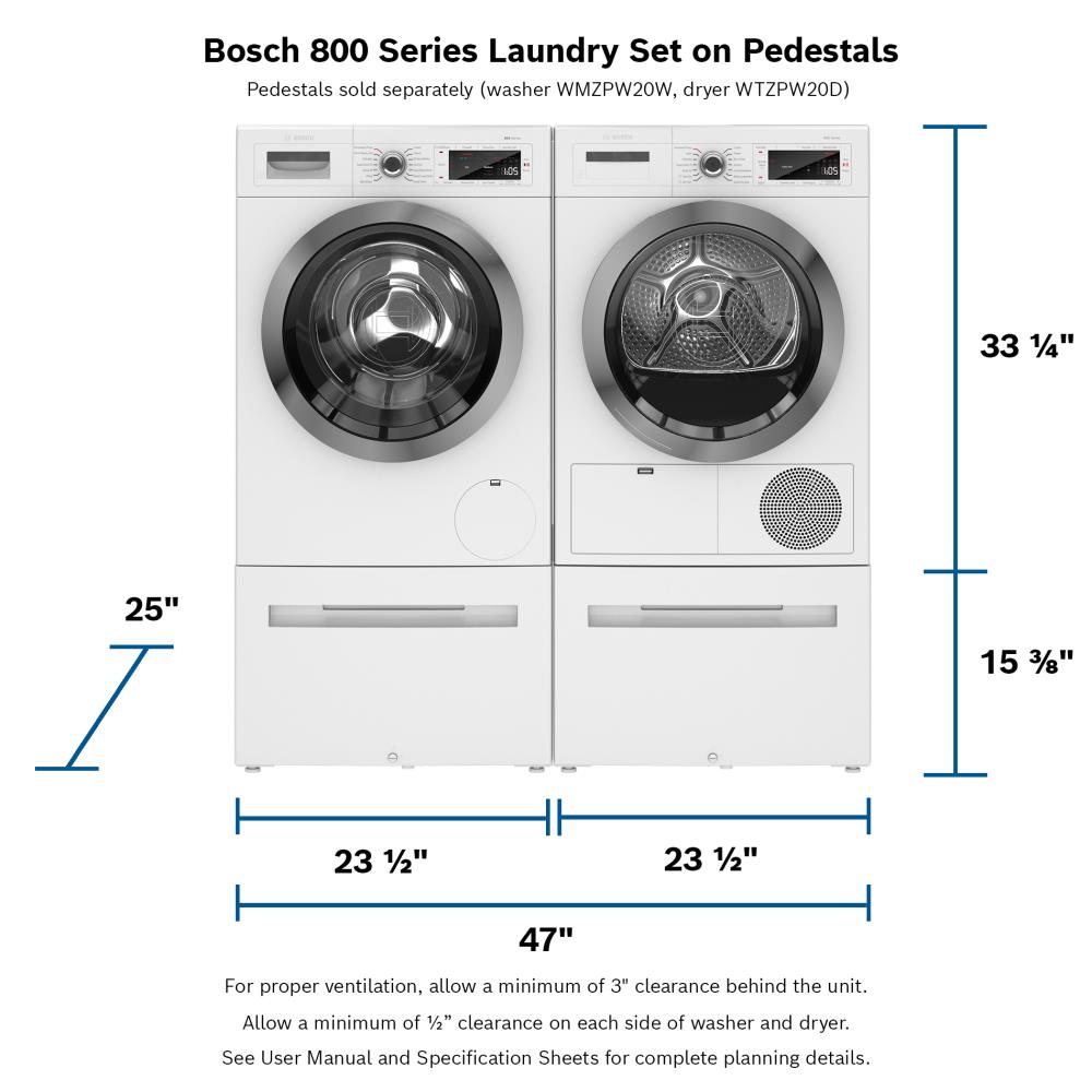 Bosch Front Load Washers at Lowes