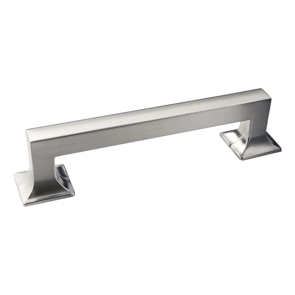 Hickory Hardware P3012-SS Studio 1-1/4-in Stainless Steel Square Transitional Cabinet Knob