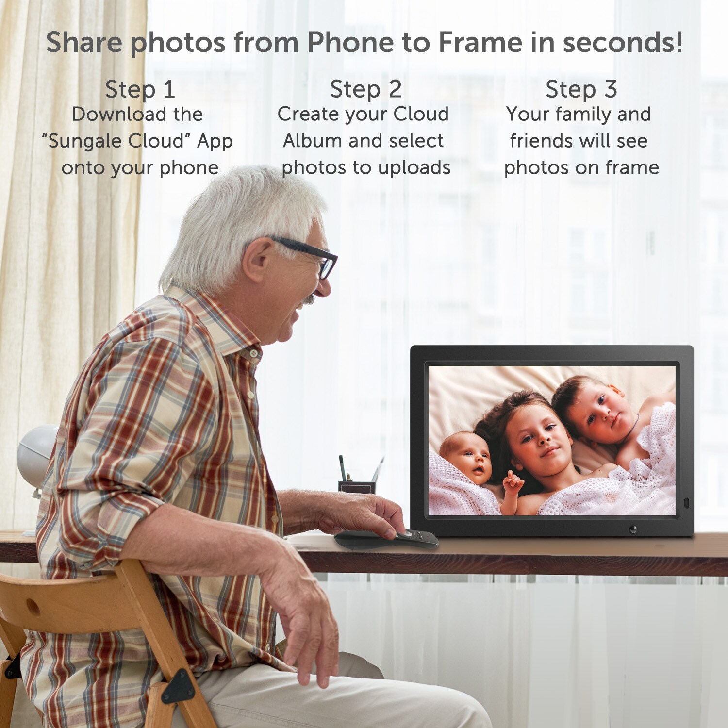 Sungale CPF1907 Picture-Frames - View #3