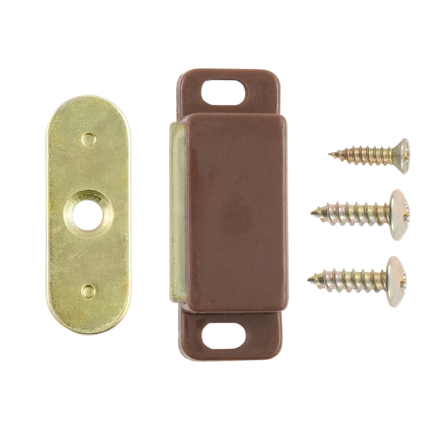 Statuary Bronze Magnetic Cabinet Catch 5-Pack