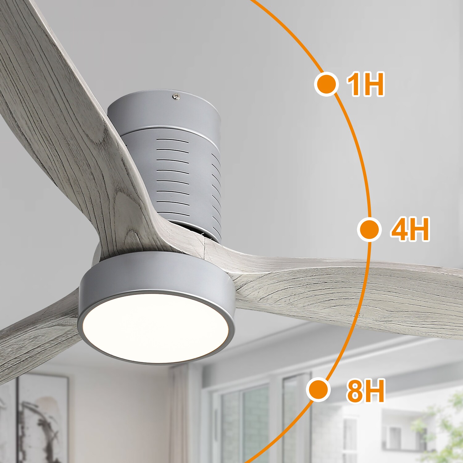 Kahomvis KB-QP52-45H Ceiling-Fans - View #3