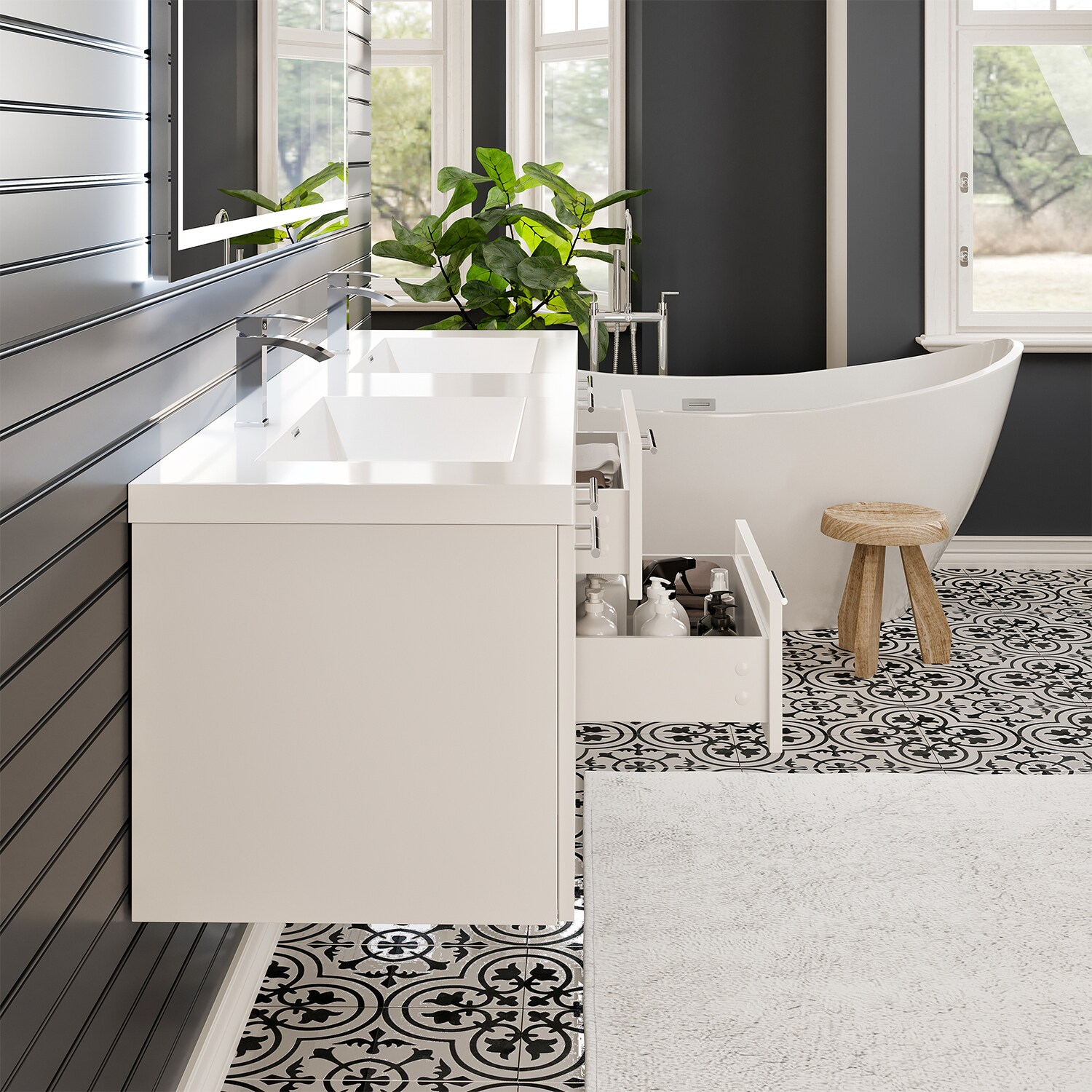 Eviva EVVN404-72WH Bath-Vanity-Combo - View #5
