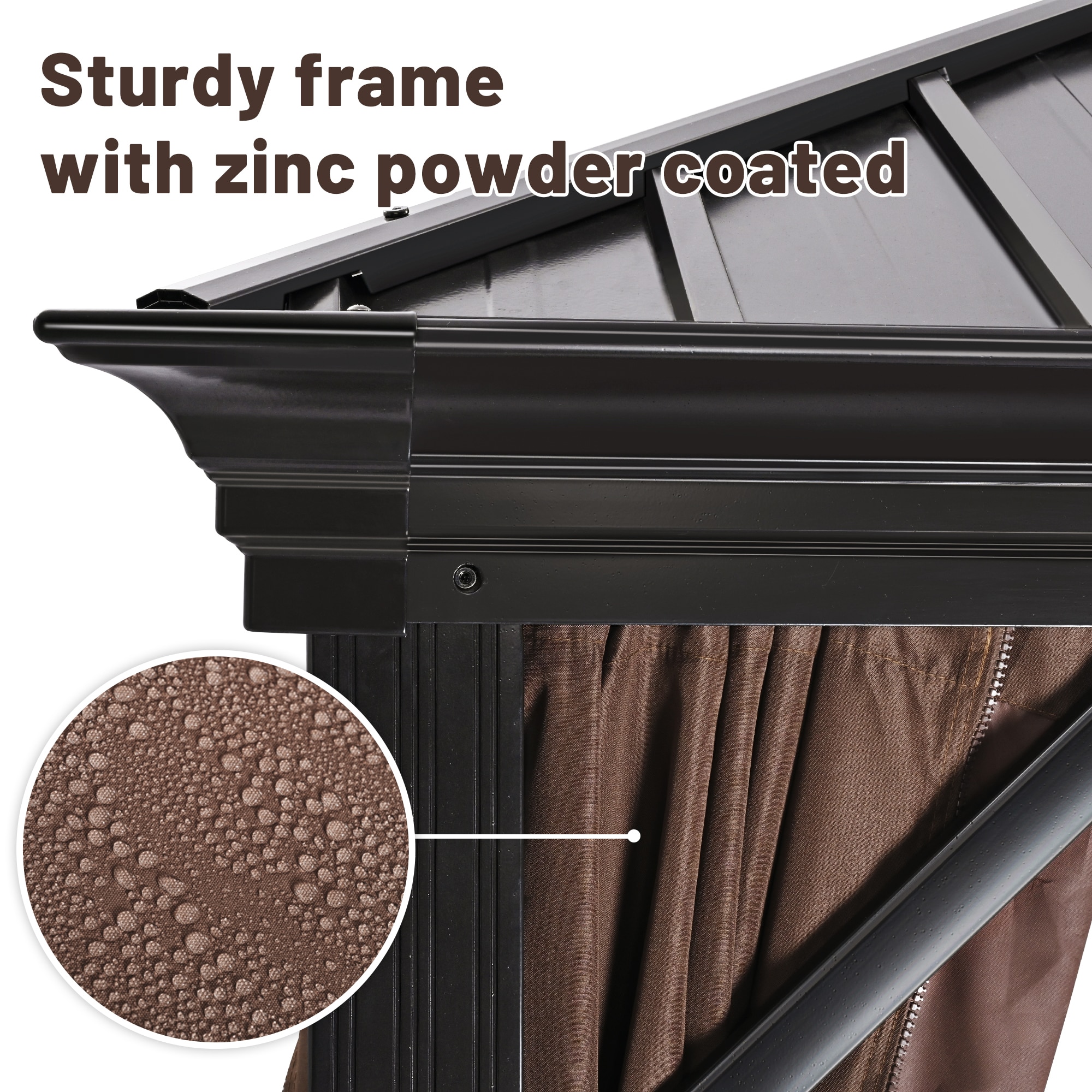  EL-ZPTPS-Z-WL3 Wood-Resin-Gazebos - View #6