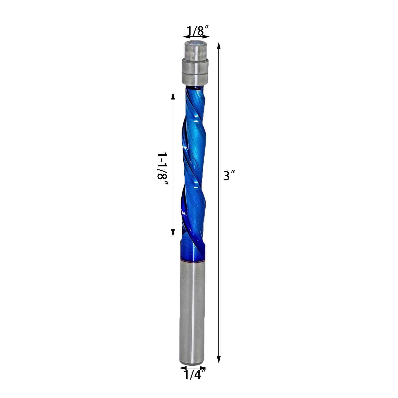 Phewnyzo LPW0722W141 Trimming-Cutout-Router-Bits - View #2