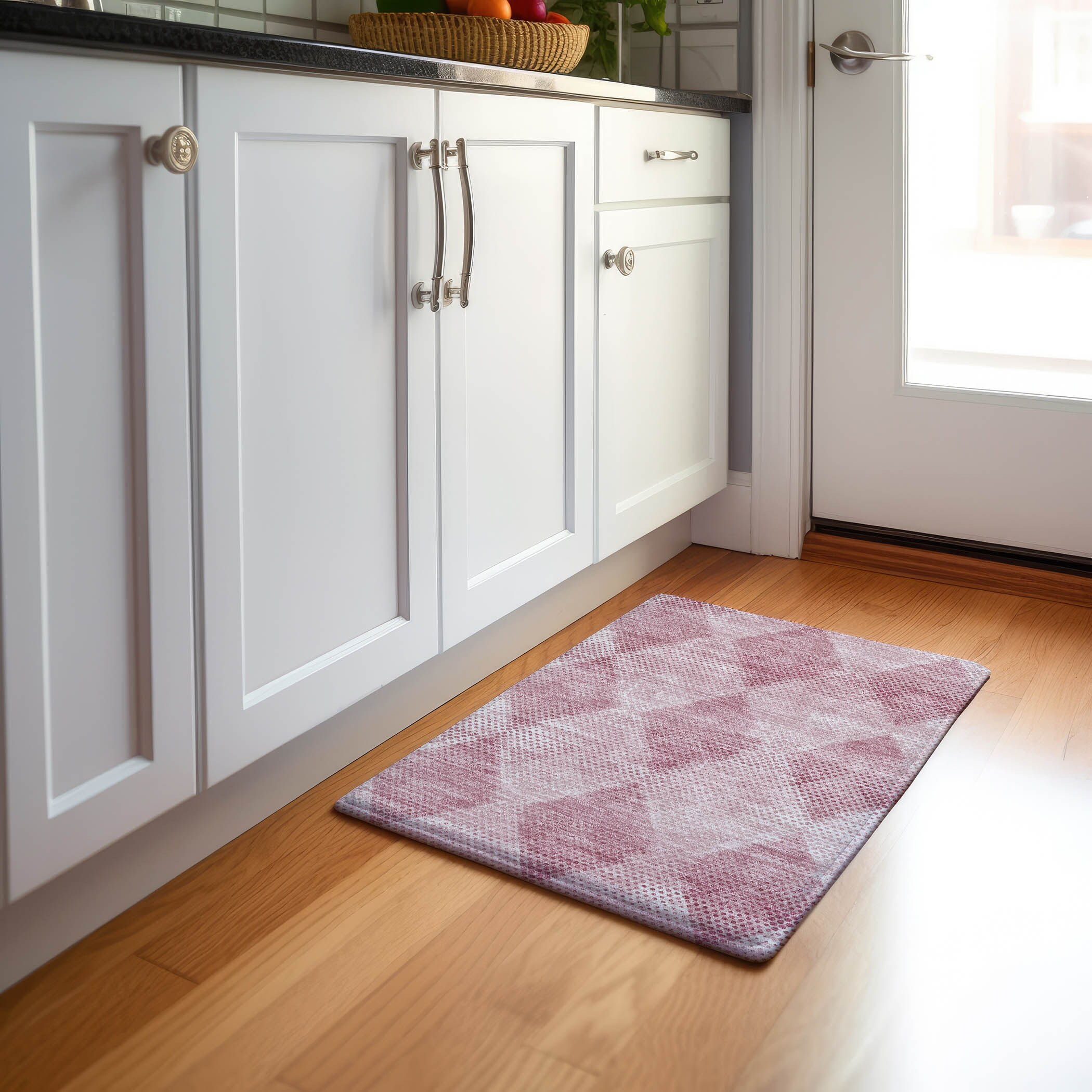Addison Rugs AMF560BG30X46 Mayfield AMF560BG 2 x 3 (ft) Loomed Polyester Beige Rectangular Indoor Geometric Machine washable Area rug