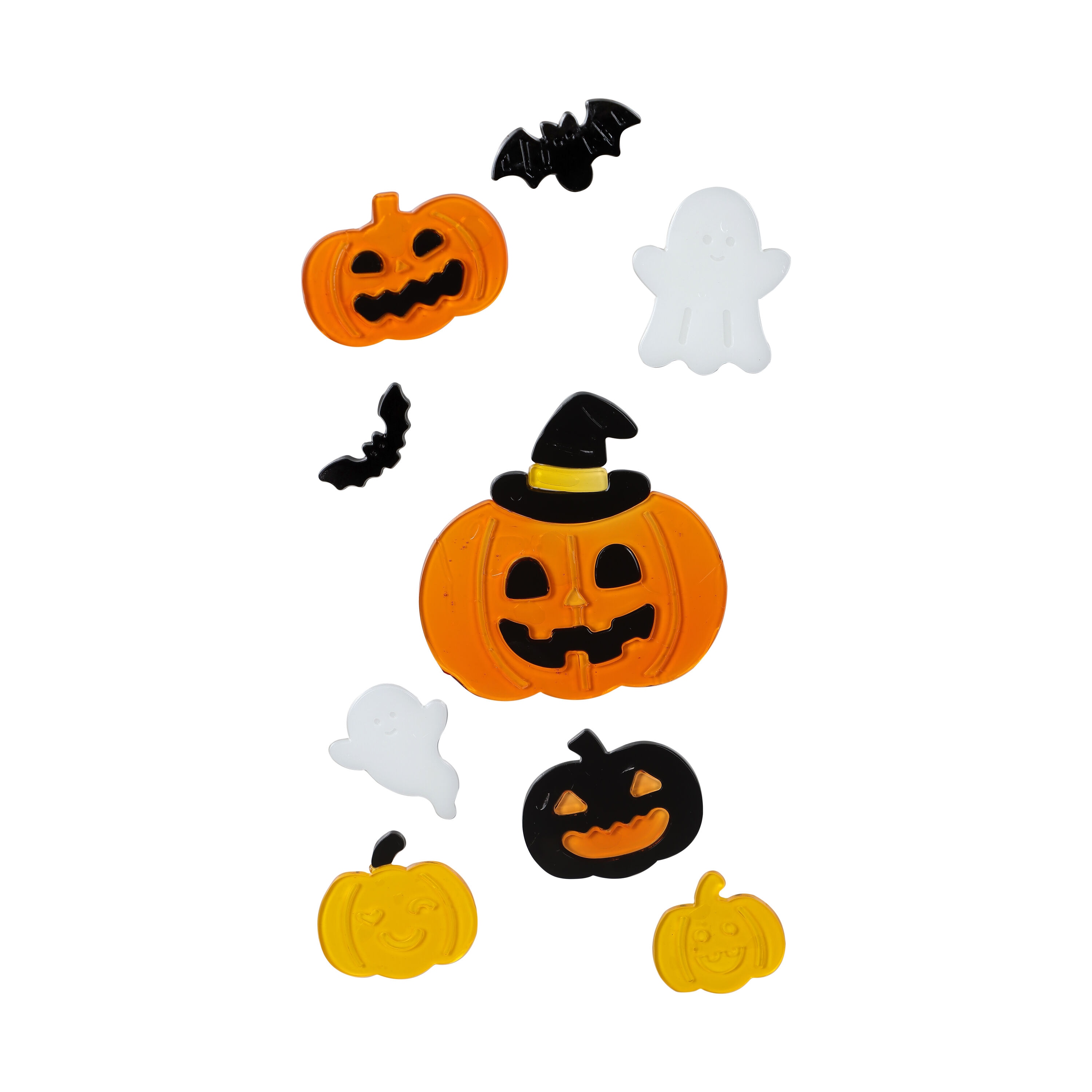 Haunted Living 9.45-in Hanging Pumpkin Window cling