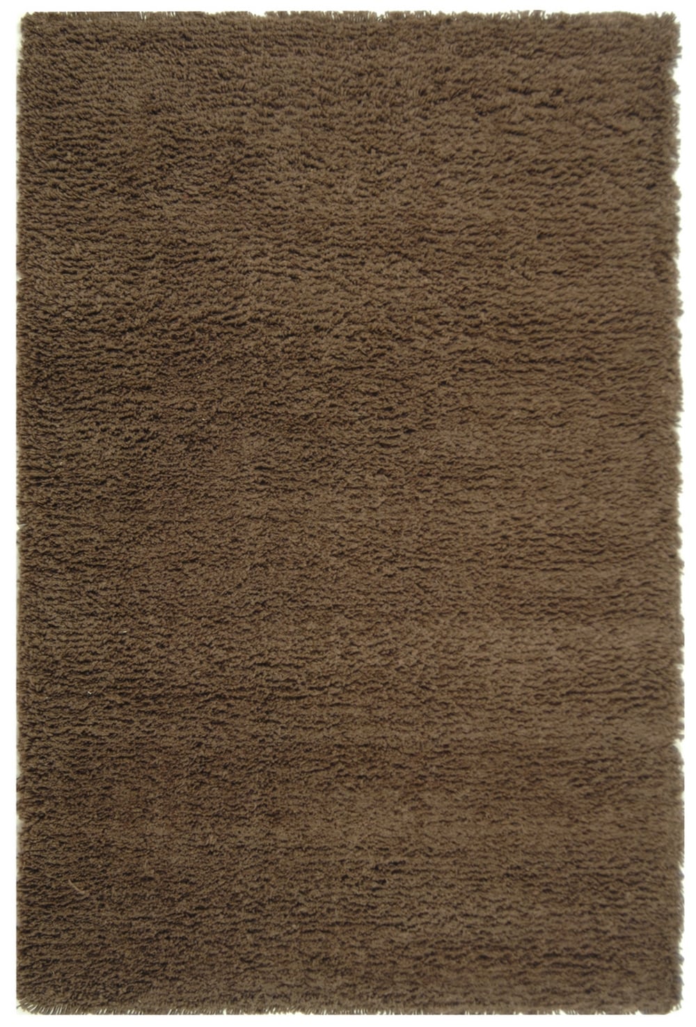 Safavieh SG140E-5 Classic Shag 5 x 8 (ft) Loomed Synthetic Chocolate Rectangular Indoor Solid Area rug