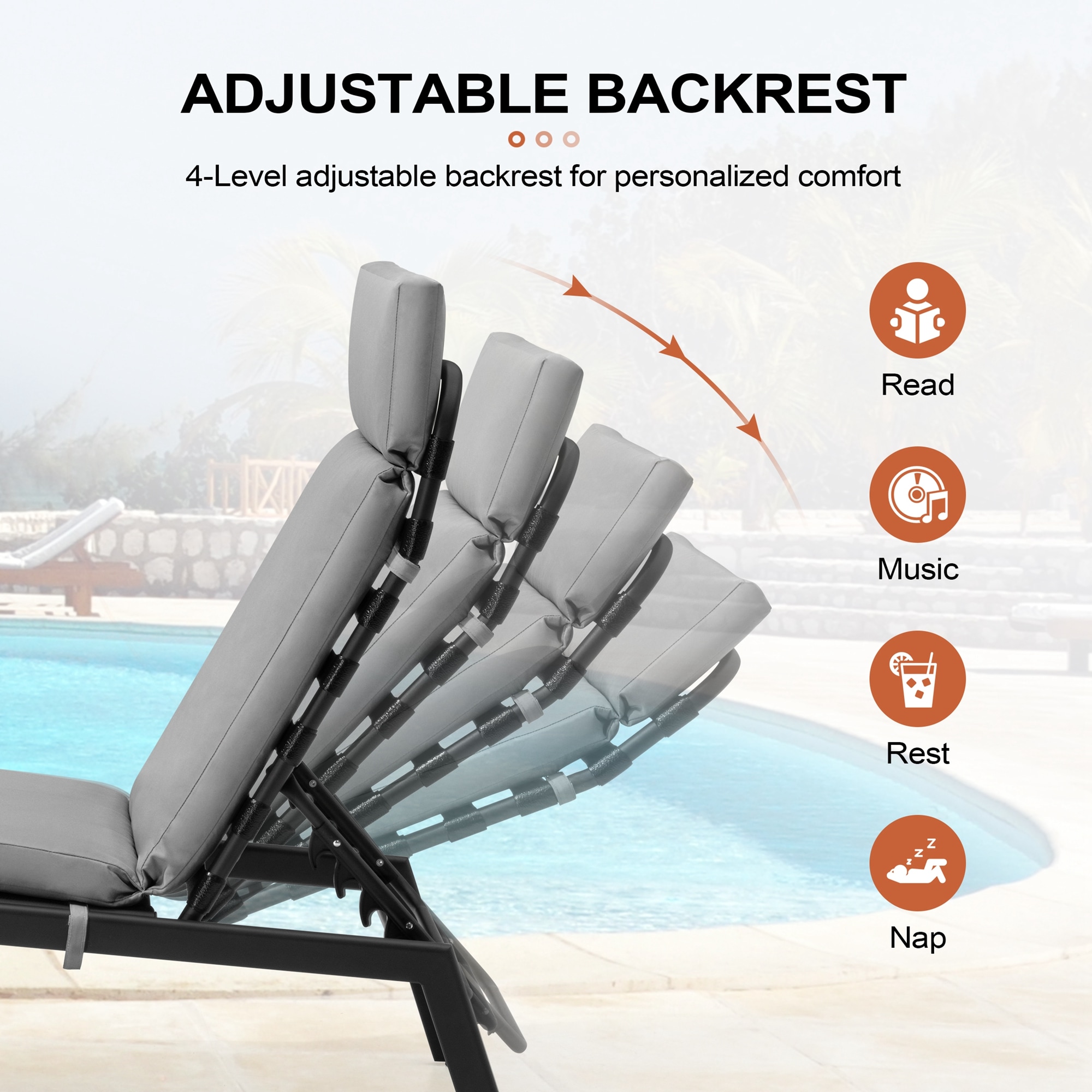 Crestlive Products CL-LG029DGY-2 Patio-Chairs - View #4