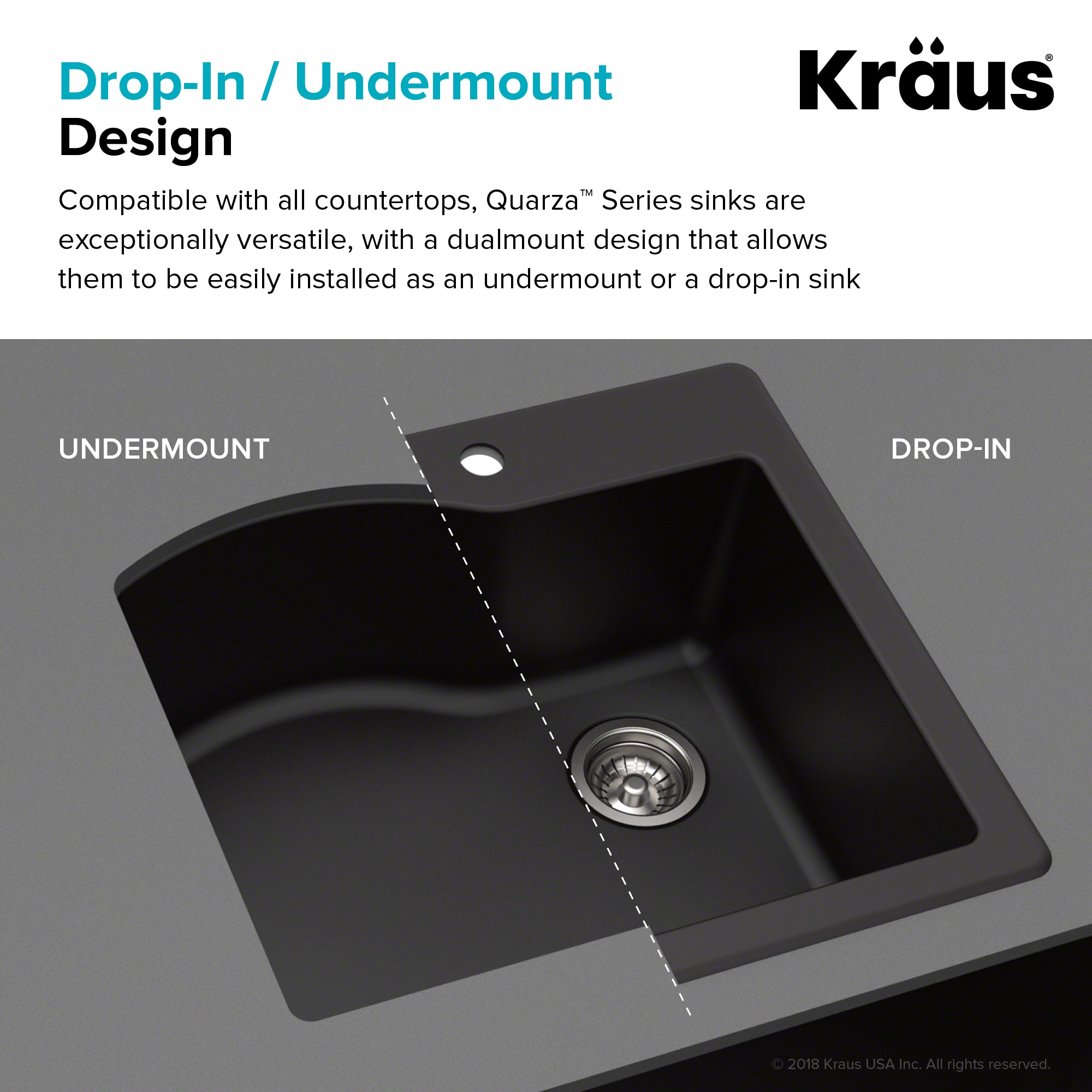 Kraus KGD-441BROWN Kitchen-Sinks - View #4