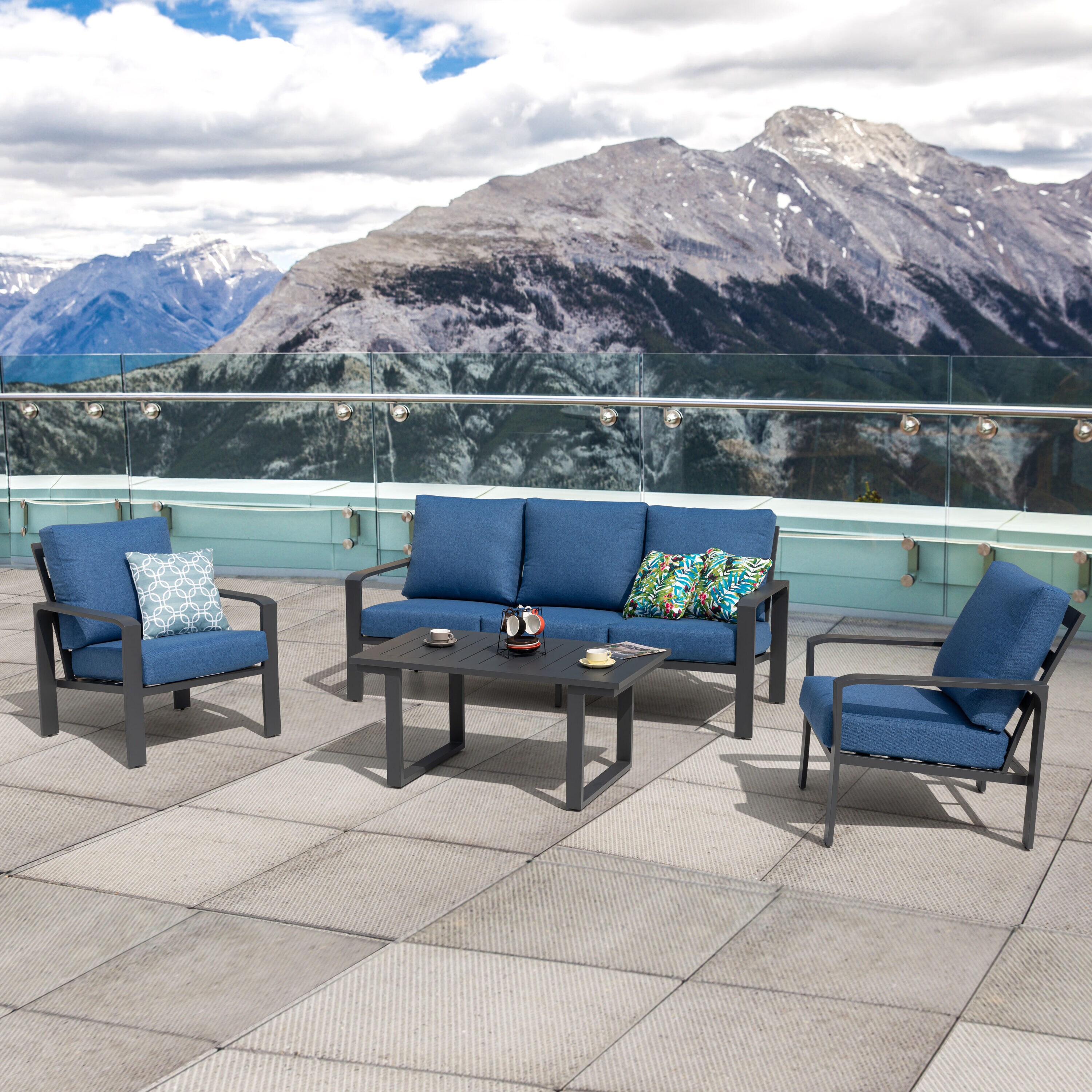 Patio time SAS013-01 Patio-Conversation-Sets - View #2
