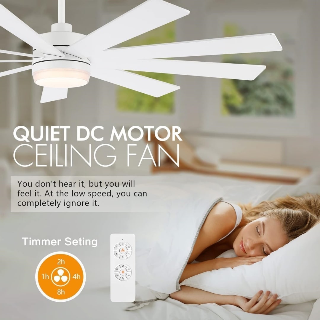MLIAN WBCF-BS267-WH Ceiling-Fans - View #5