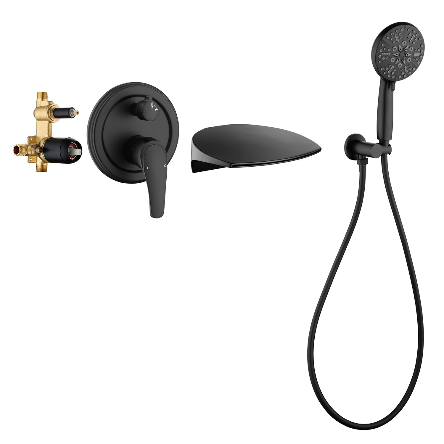 Cobbe LSSSSFJ0400B Roman-Tub-Faucets - View #13