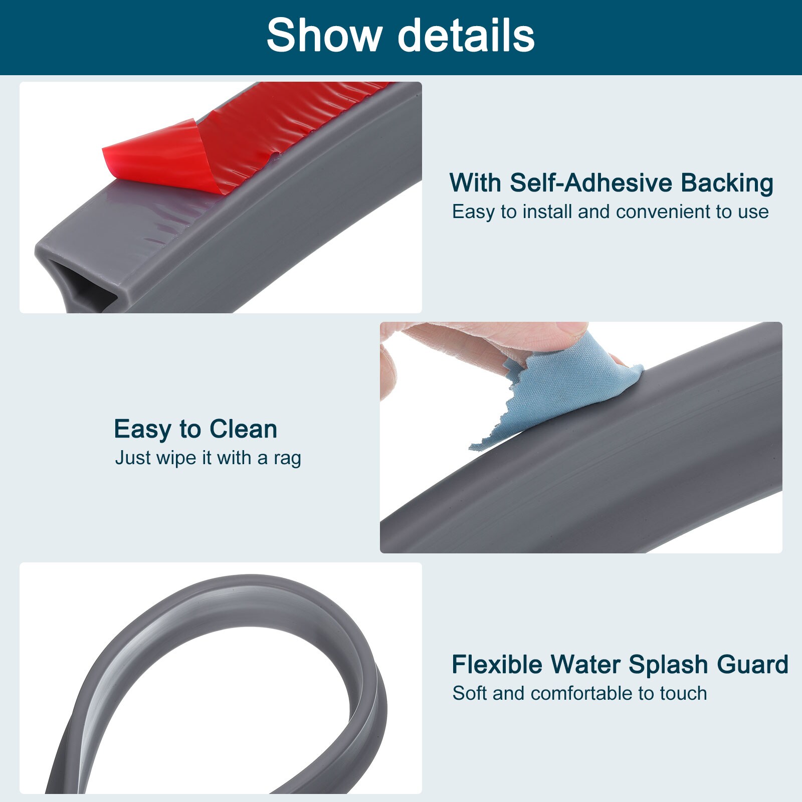 Unique Bargains S25093001UX4975 Shower-Floor-Parts - View #4