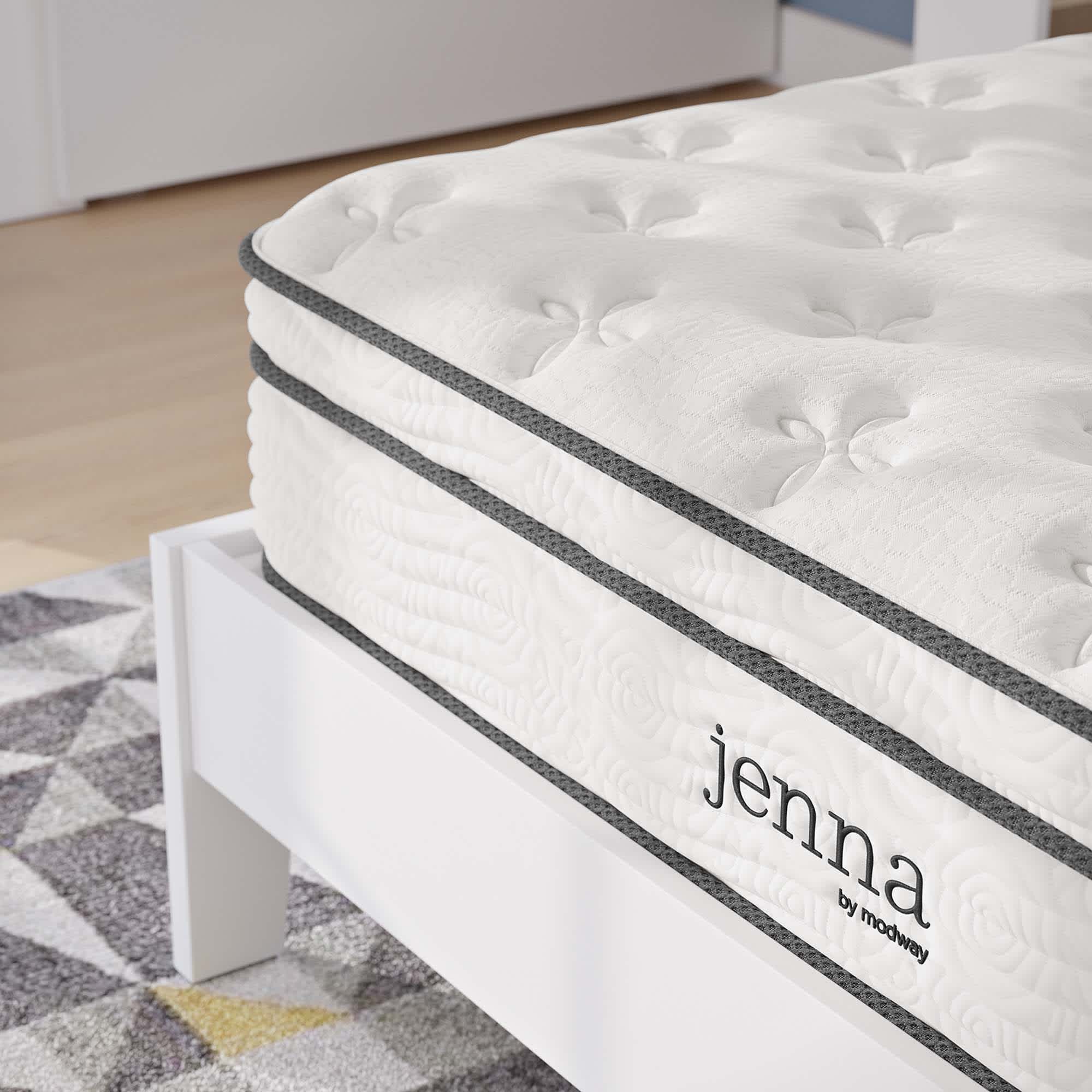 Modway MOD-5769-WHI Mattresses-Boxsprings - View #7