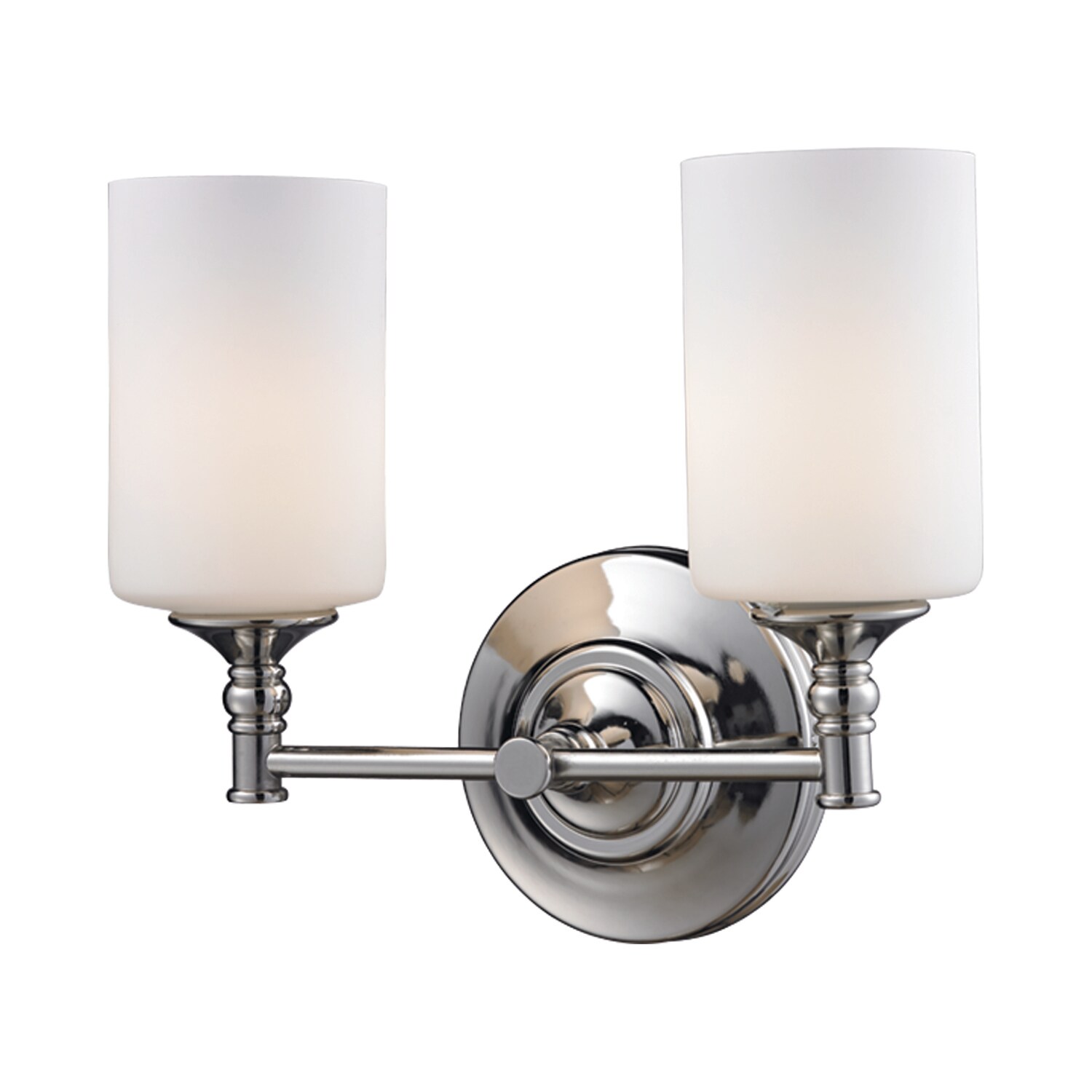 Z-Lite 2103-2V Cannondale 13-Inches 2 -Light Polished Chrome Transitional Vanity light