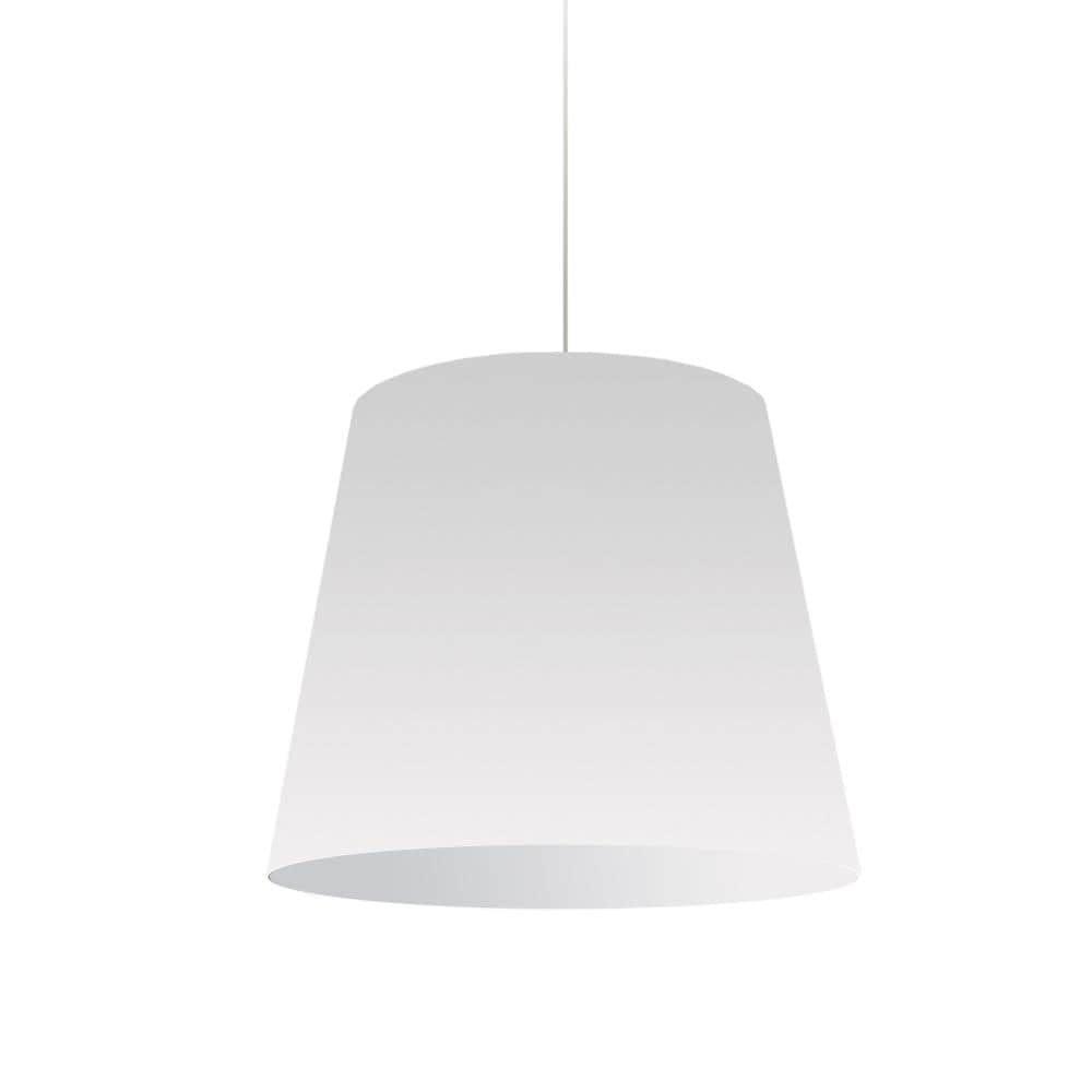 Dainolite OD-M-790 Oversized Drum White Modern/contemporary Drum Medium Hanging Pendant light