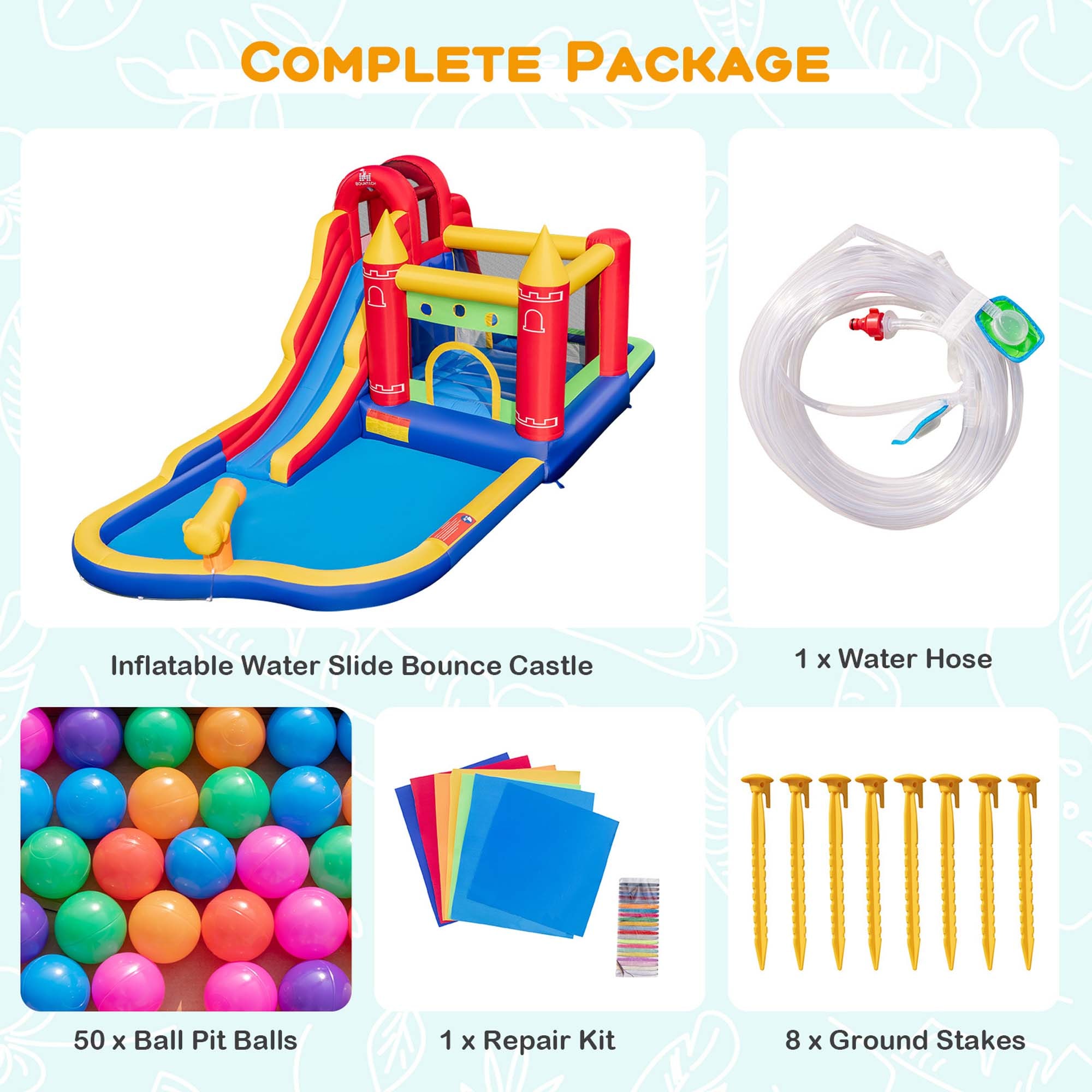 Costway CSHY006925 Bounce-Houses - View #7