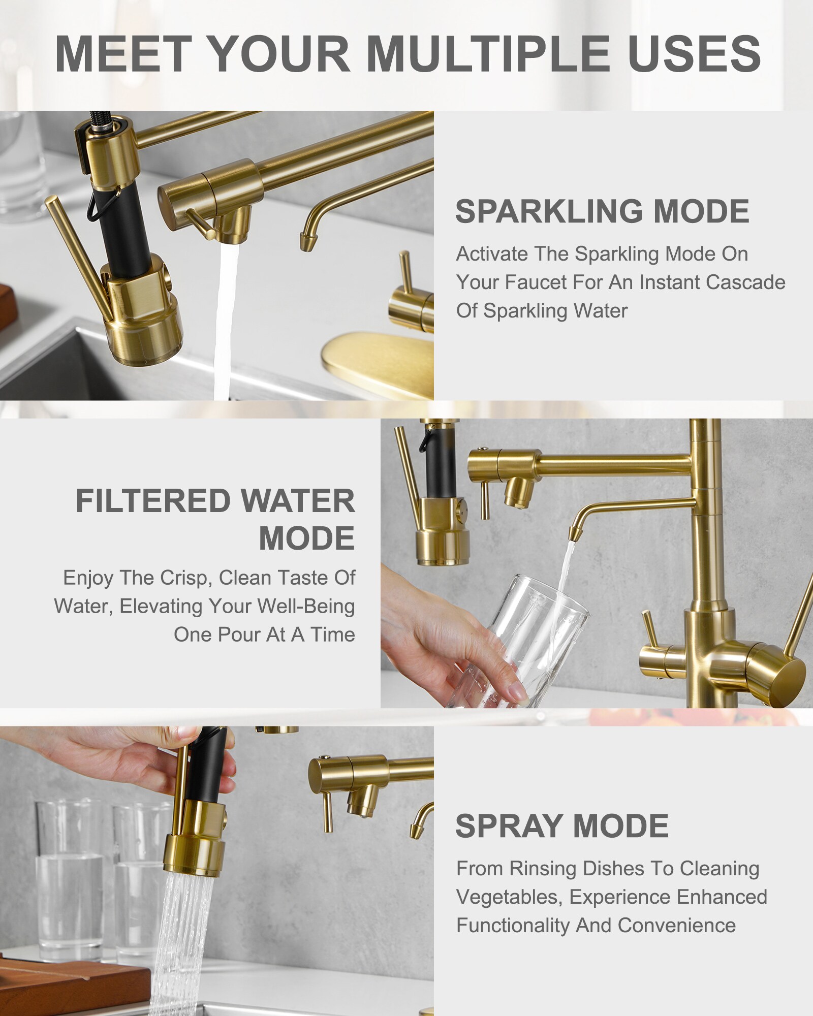 WOWOW 2317200G Kitchen-Faucets - View #5