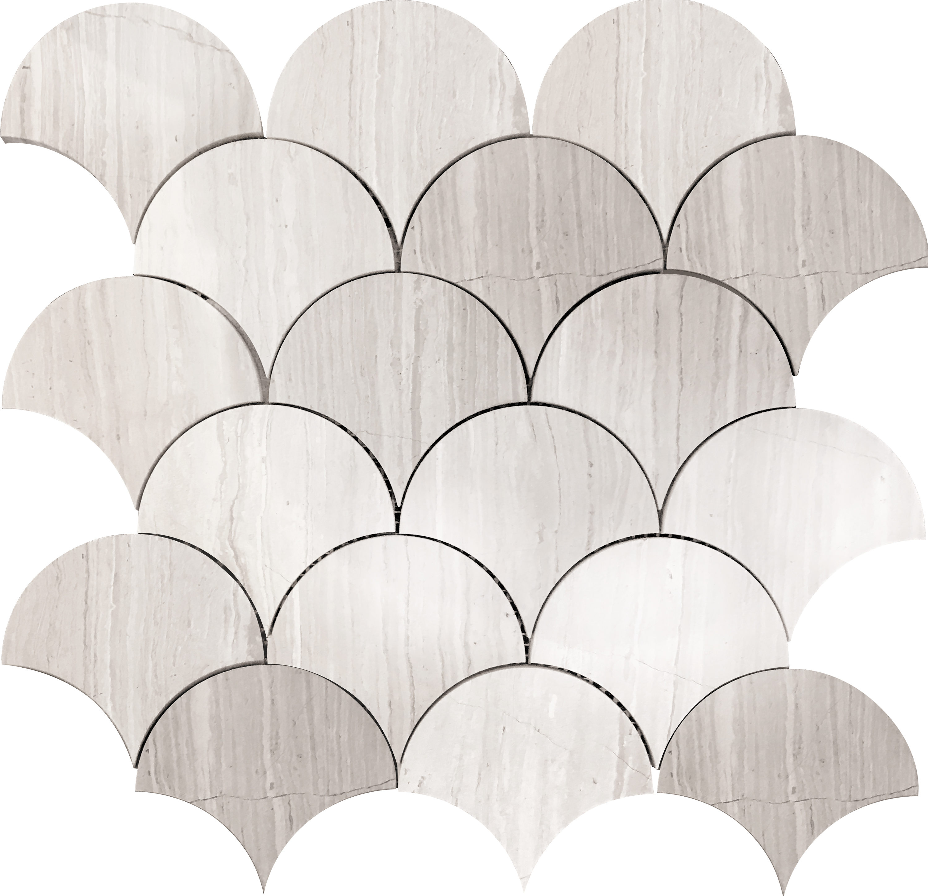Apollo Tile Desert Hills Wooden Gray 12-in x 12-in Matte Natural Stone Marble Uniform Squares Patterned Floor and Wall Tile (5-sq. ft/ Carton)