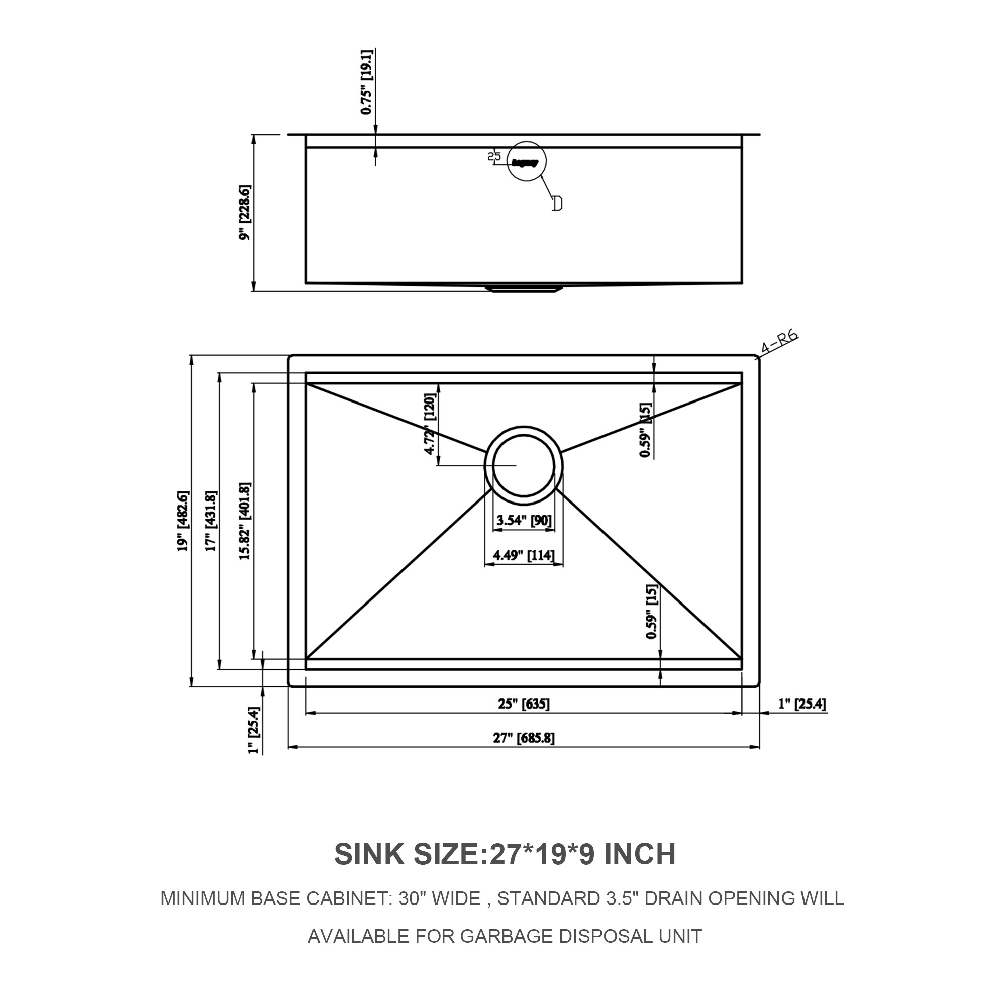 Lordear H-LMUS27199A1 Kitchen-Sinks - View #6