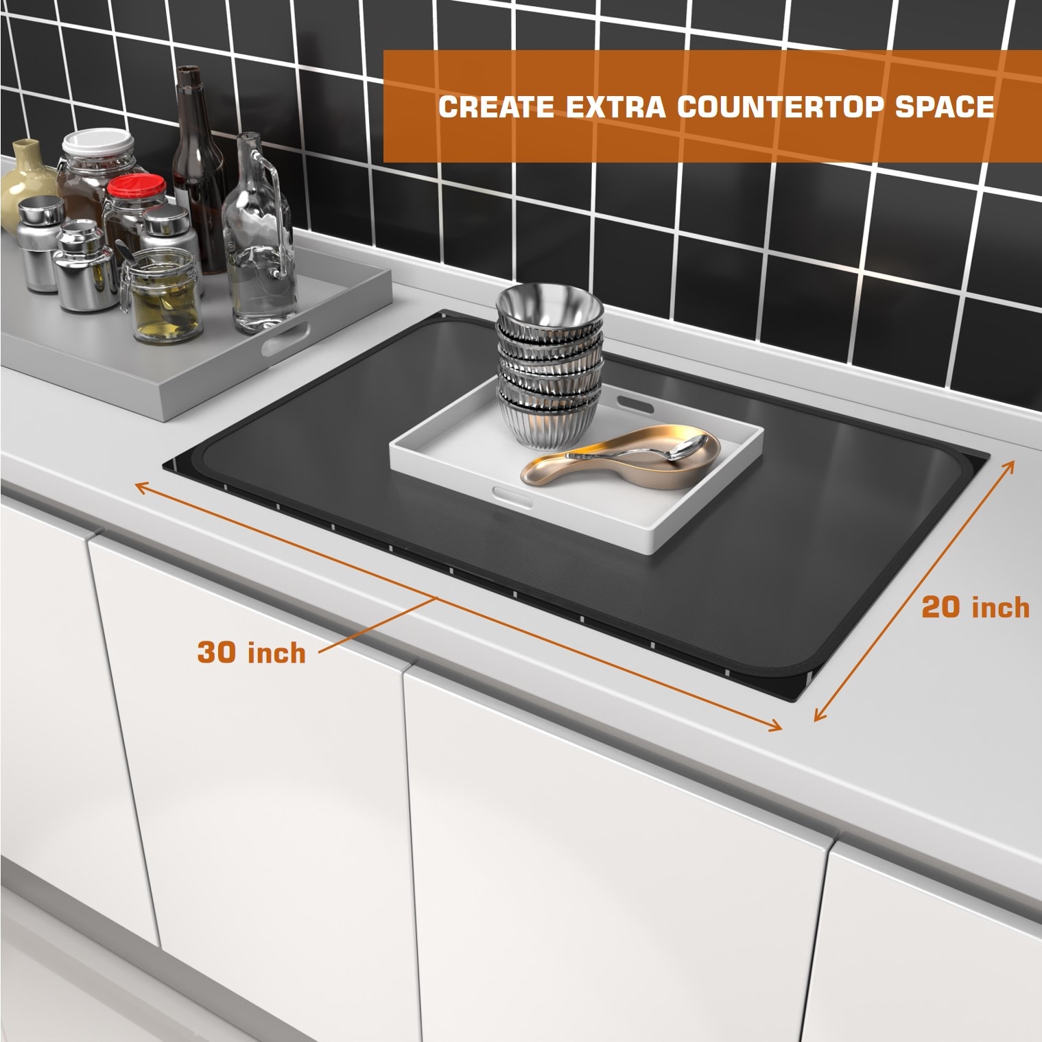 Empava 30-in Induction Range Burner Cover (Black) EMPV-20STC01 at Lowes.com