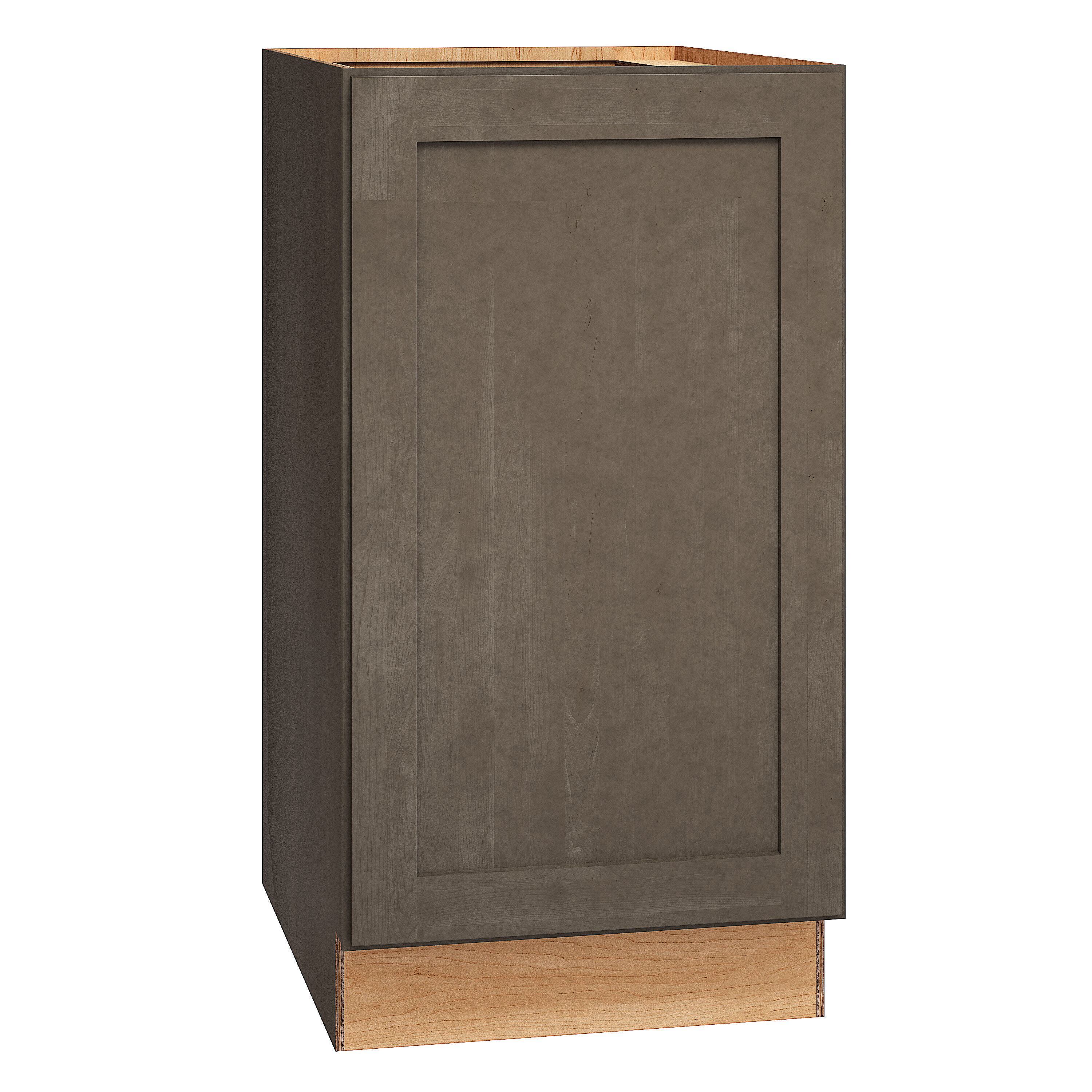 Diamond Express 329 B18FHR Jamestown 18-in W x 34.5-in H x 24-in D Colt Brown Base Fully assembled Plywood Cabinet (Recessed Panel Shaker)
