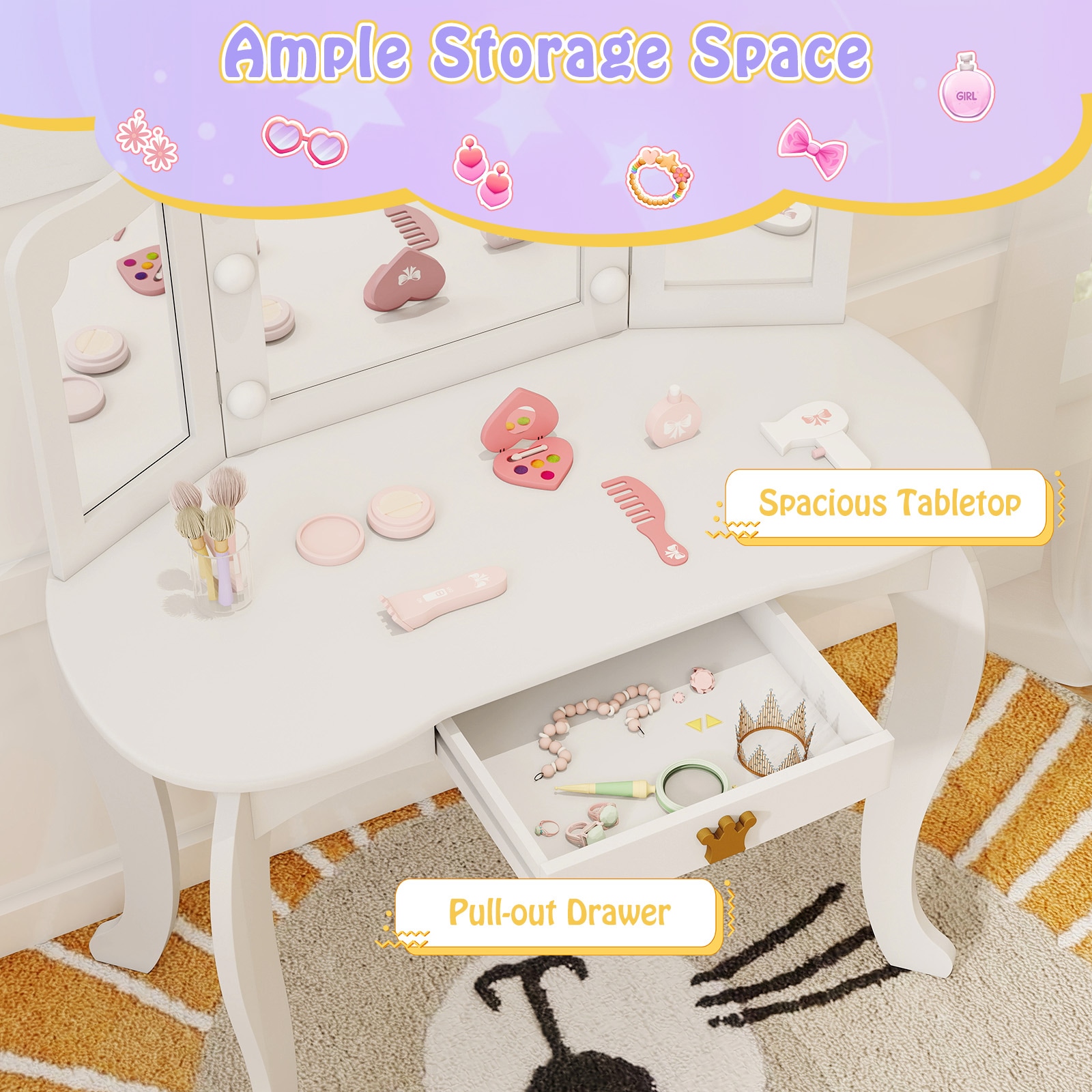 Slickblue D-CO-HW-SU83301YH Bedroom-Vanities - View #6