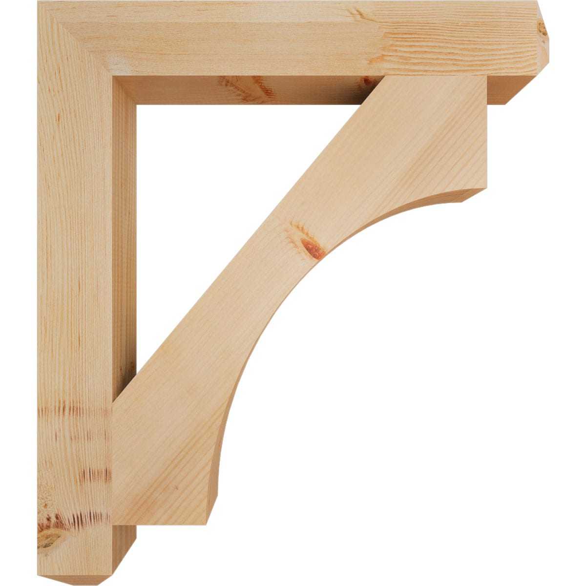 Ekena Millwork BKT04X28X32WTL04SDF Exterior-Brackets-Braces - View #3