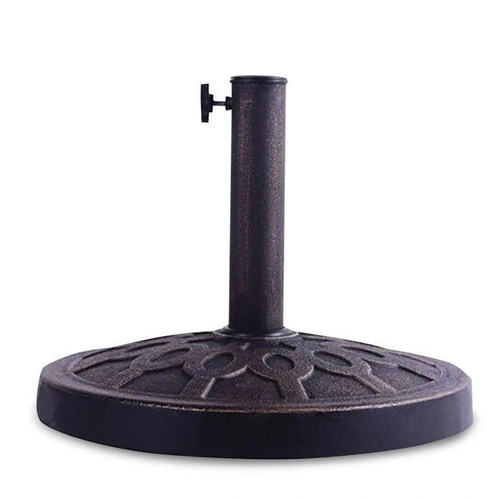 Fun Orange FUNHWCP89 Bronze Patio Umbrella Base