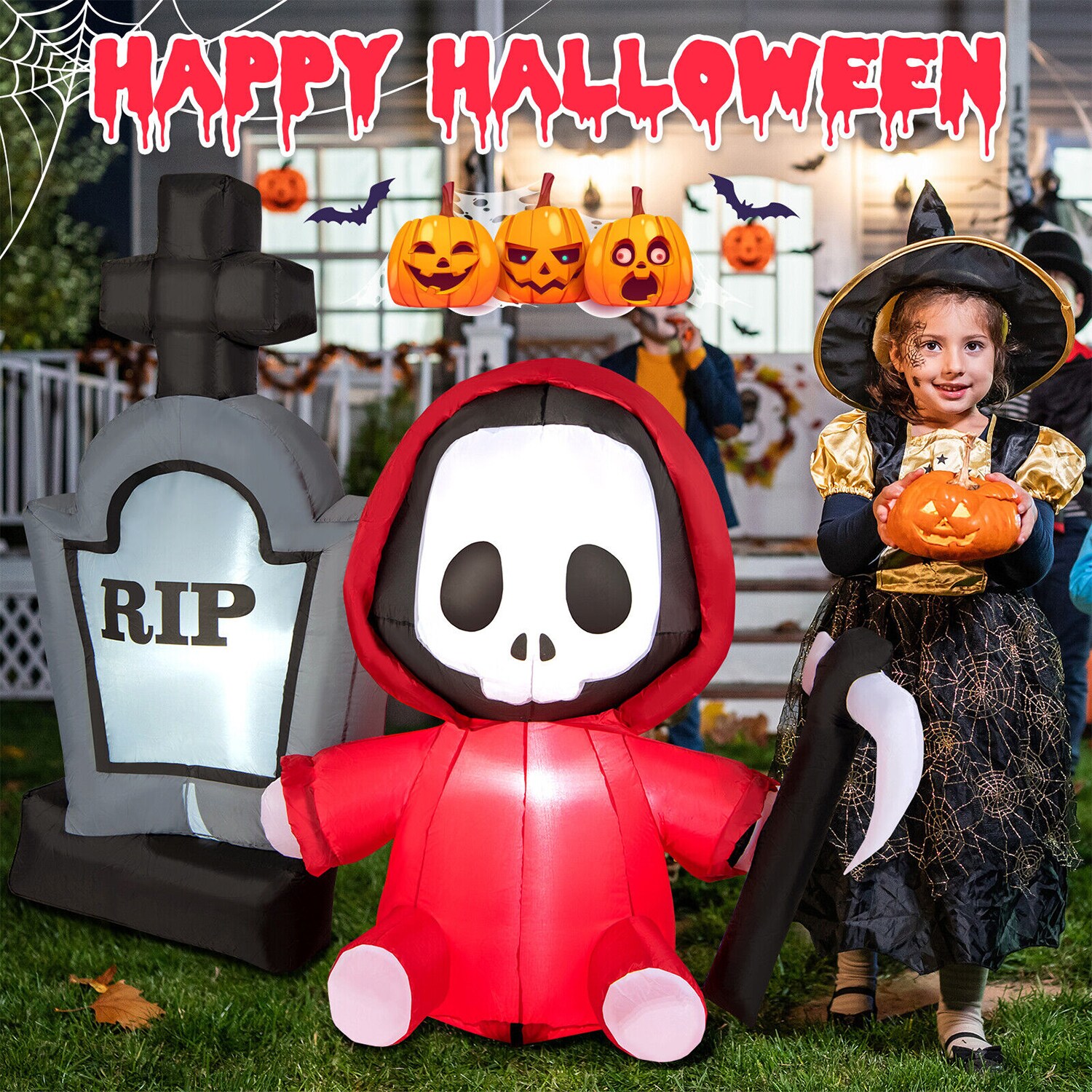 WELLFOR HYG23962US Outdoor-Halloween-Decor - View #10