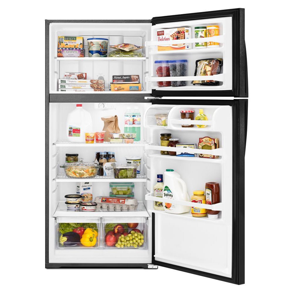 Whirlpool WRT134TFDB Top-Freezer-Refrigerators - View #3
