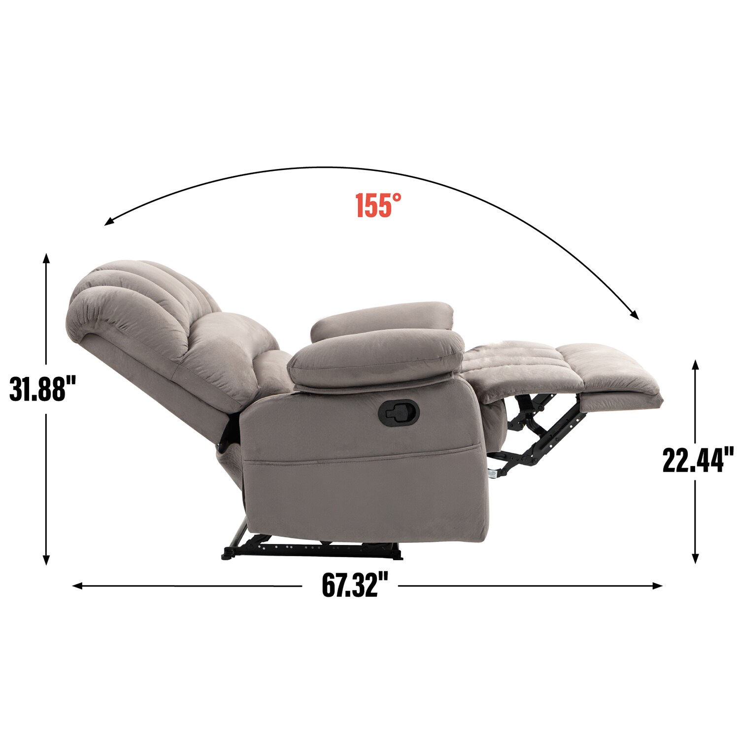 Sumyeg WF-HYSN-65990US-WH recliners - View #8