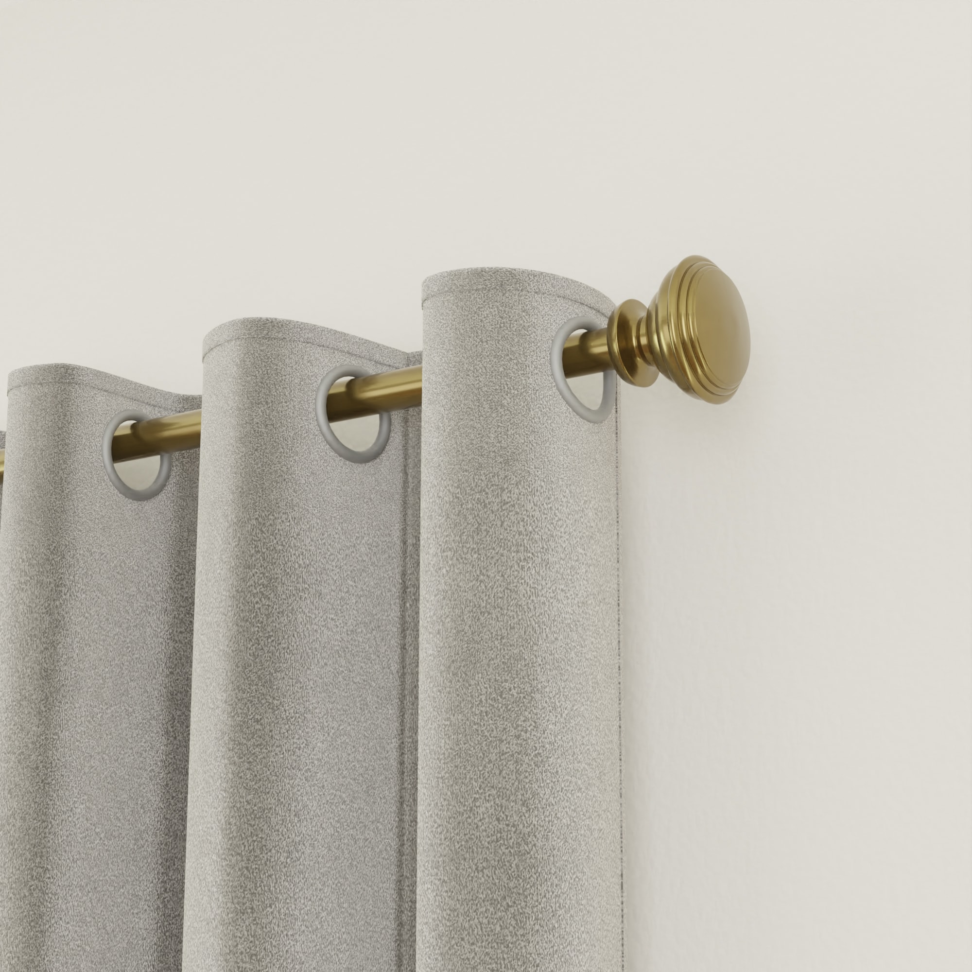 Style Selections FSI 1474Y BGLD Curtain-Rods - View #2